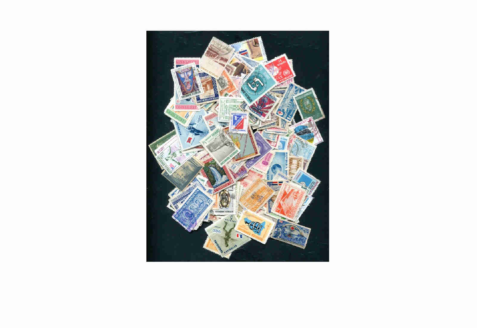 Dominikanische Republik 25 Marken postfrisch/ gestempelt