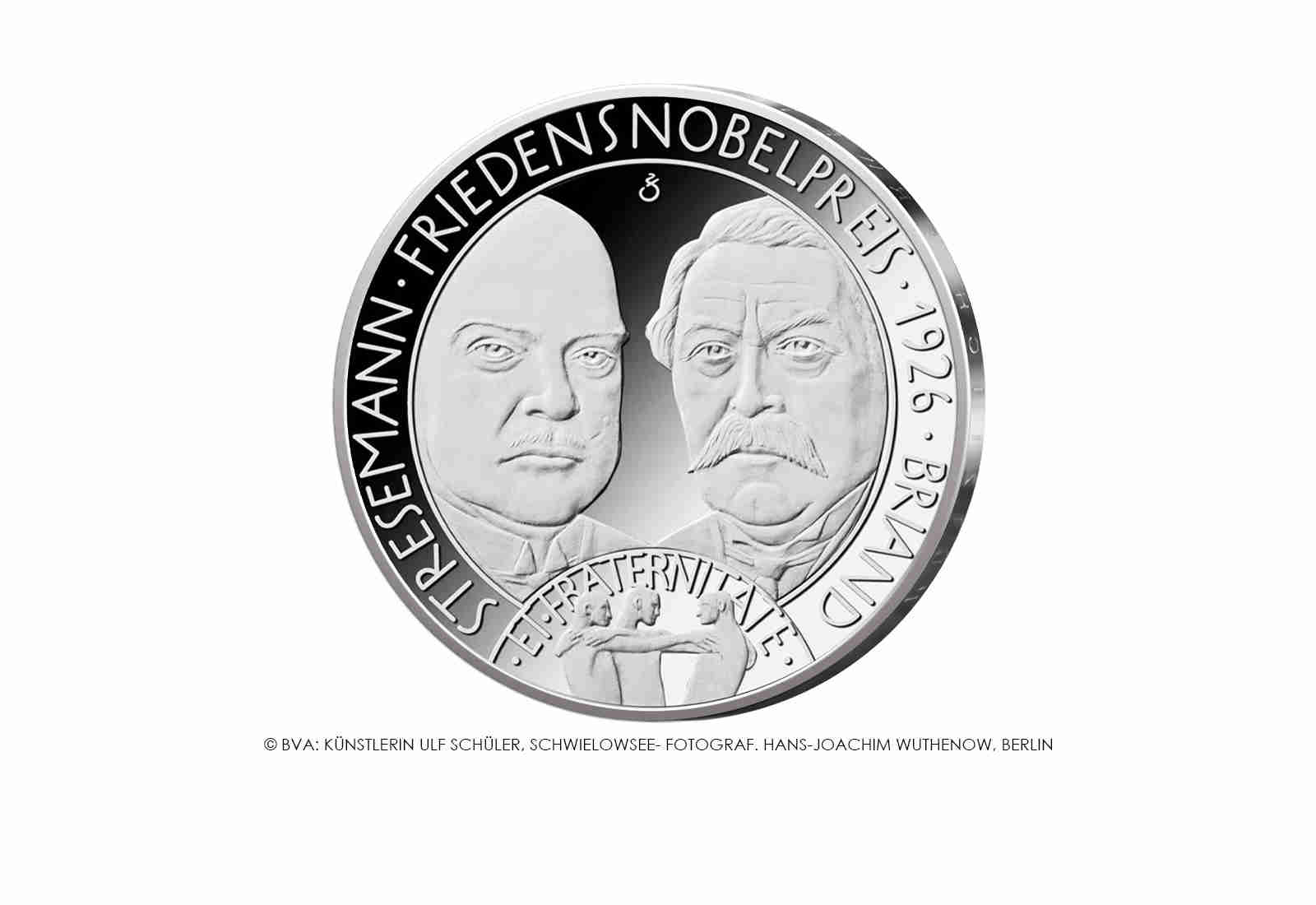 35 Euro 2026 Deutschland 100 Jahre Friedensnobelpreis G. Stresemann & A. Briand PP