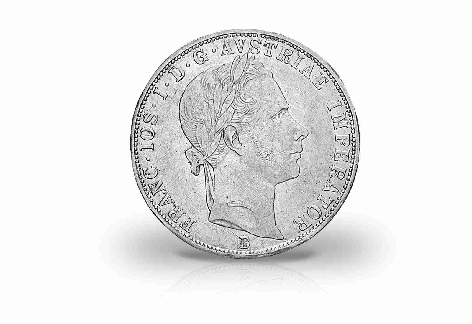 Doppelgulden 1859-1865 Österreich Franz Joseph I. ss/vz