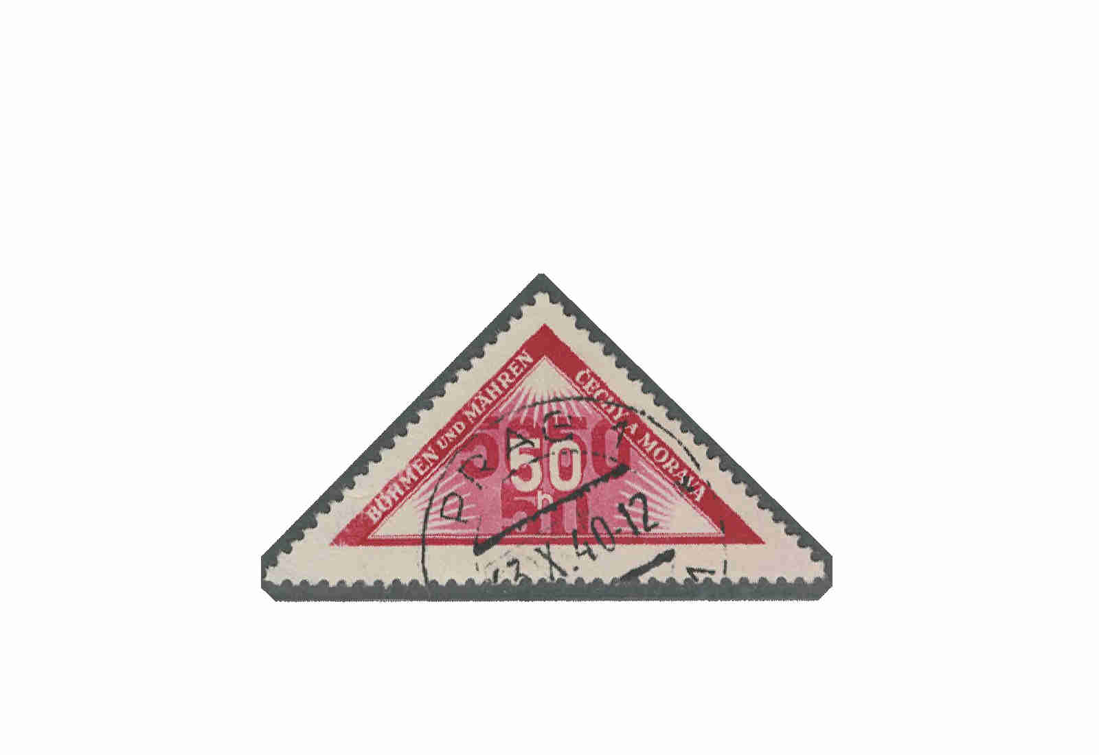 Briefmarke Böhmen und Mähren Portomarke Michel-Nr. P 15 postfrisch