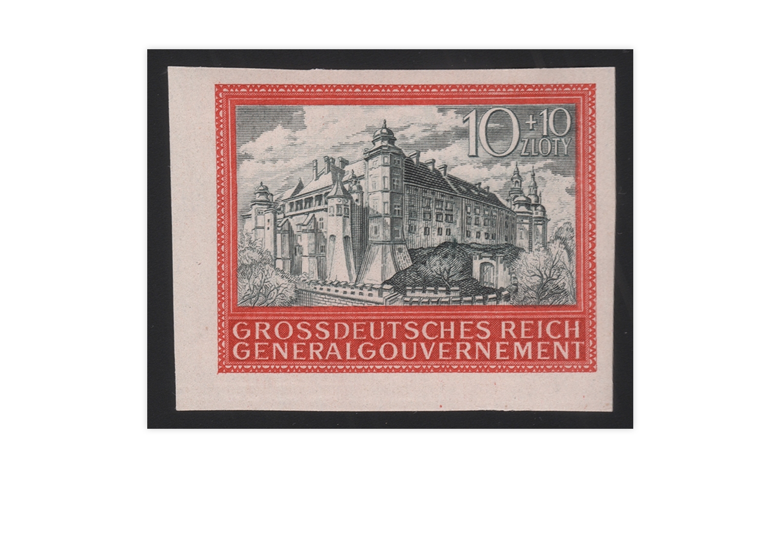 5 Jahre Generalgouvernement Michel-Nr. 125 U postfrisch