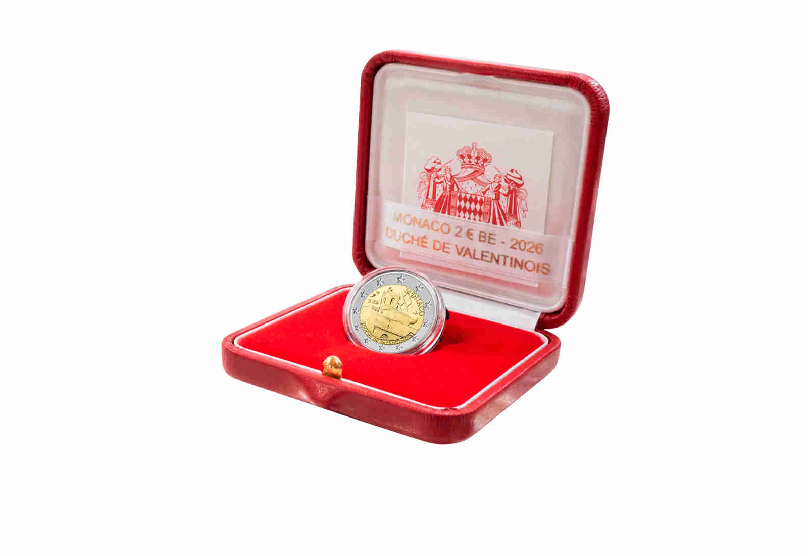 2 Euro 2026 Monaco Herzogtum Valentinois
