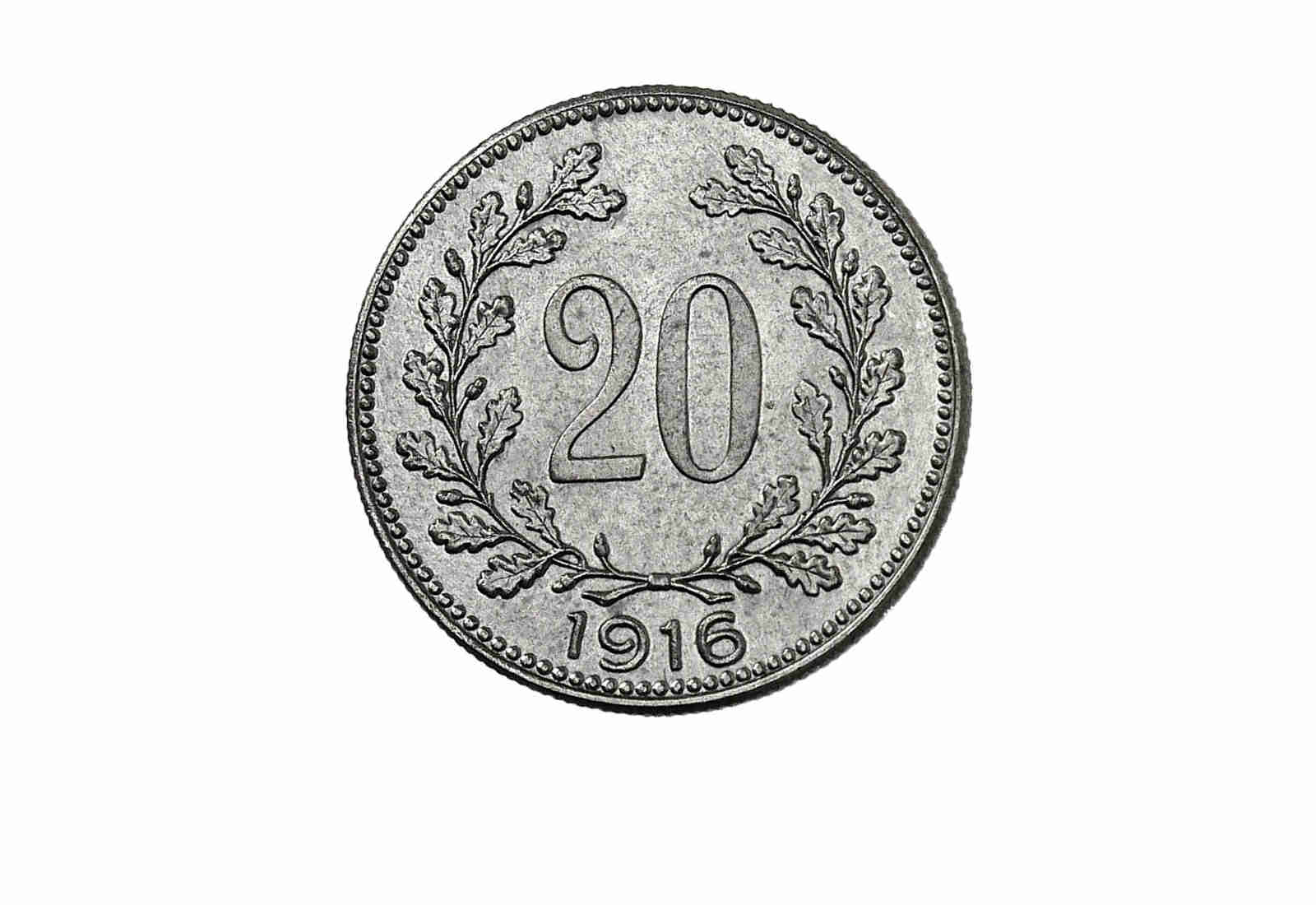 20 Heller Österreich 1848 - 1916 Franz Josef I. ANK 66