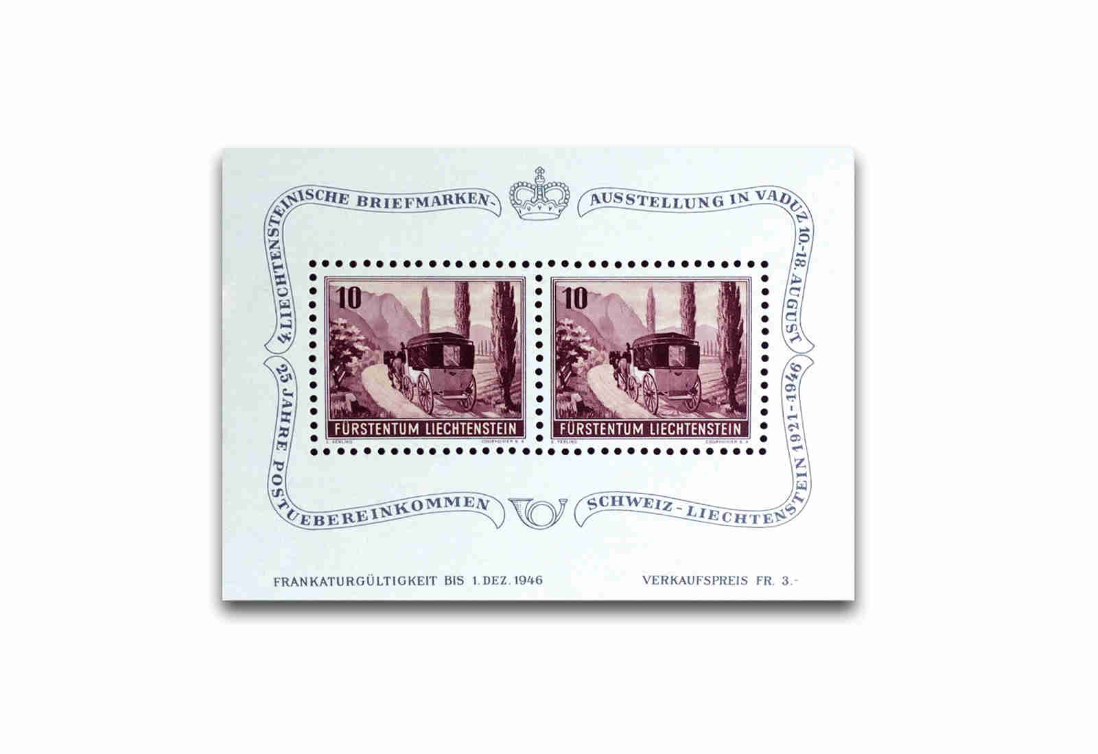 Liechtenstein Block 4 **