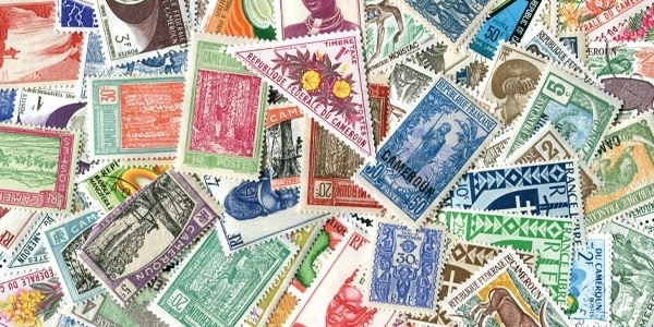 Kamerun 100 verschiedene Briefmarken postfrisch/gestempelt