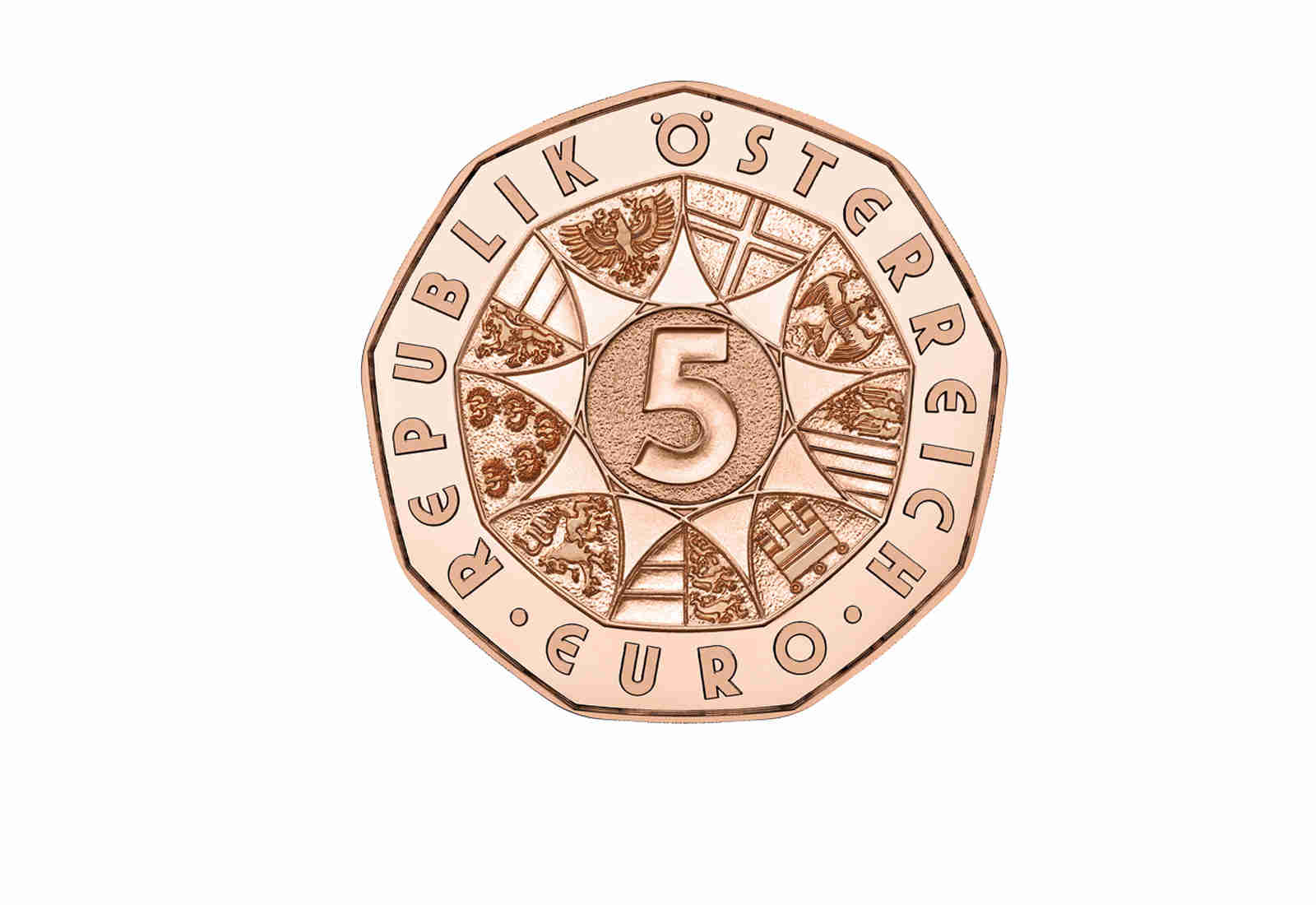 5 Euro 2025 Kupfer Österreich Tanz Dich Frei bfr.