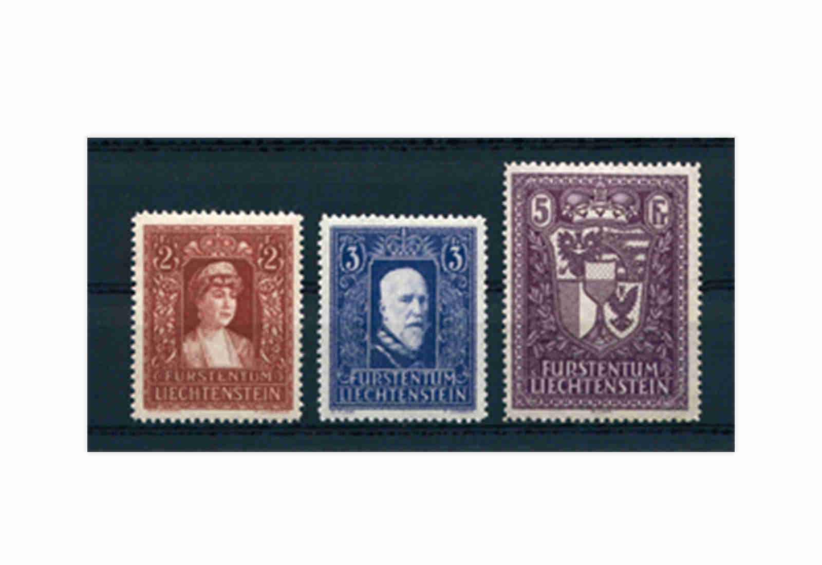 Liechtenstein Mi.Nr. 140/42 **