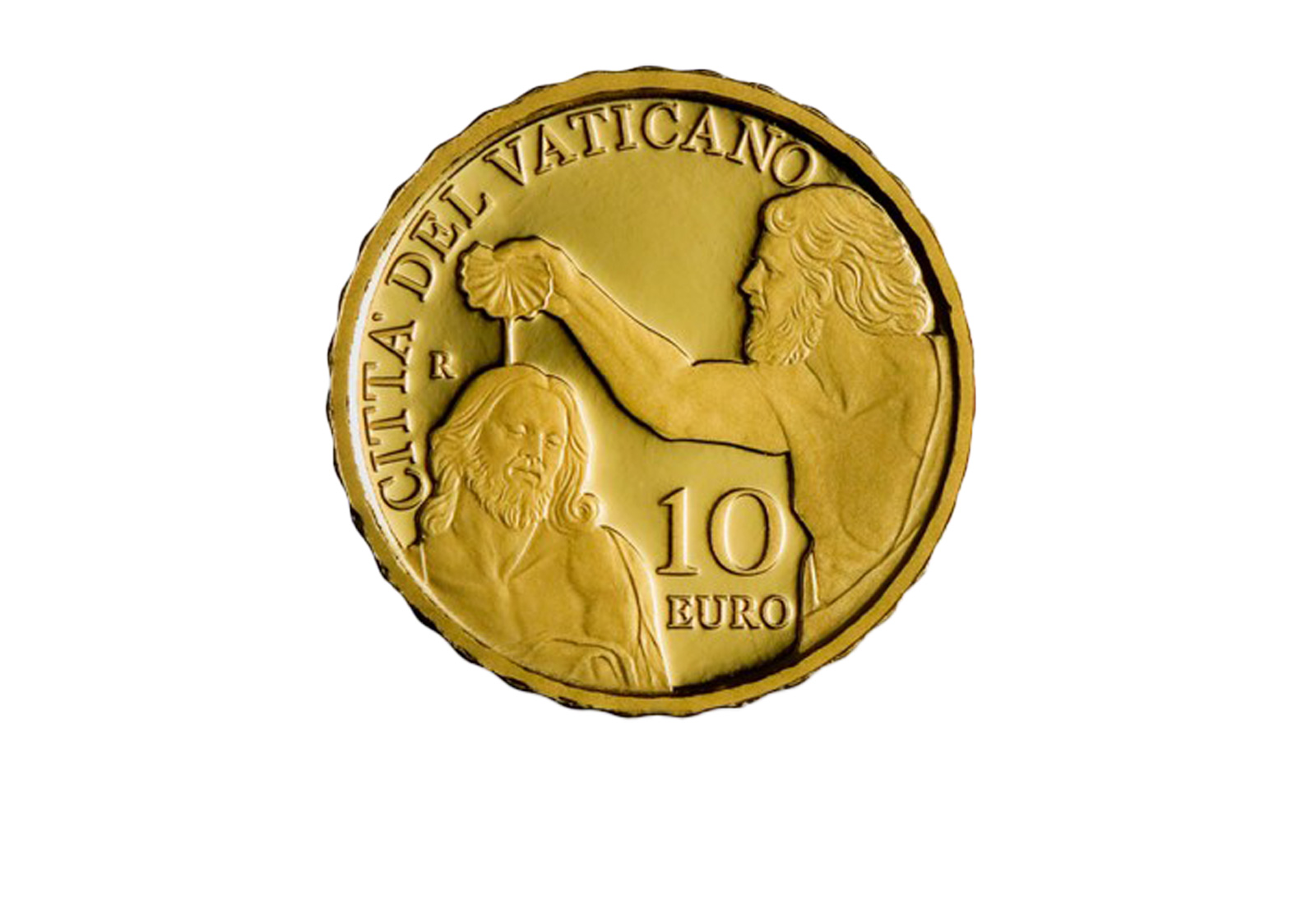 10 Euro Gold 2024 Vatikan Die Taufe PP