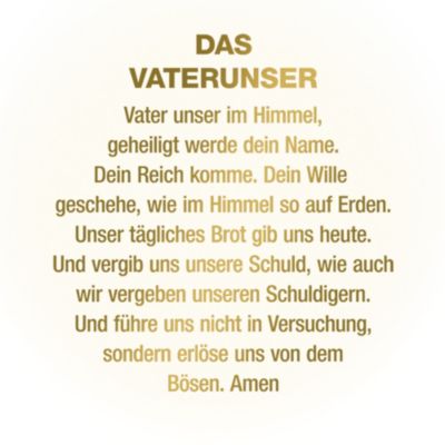 Das Vaterunser Kreuz