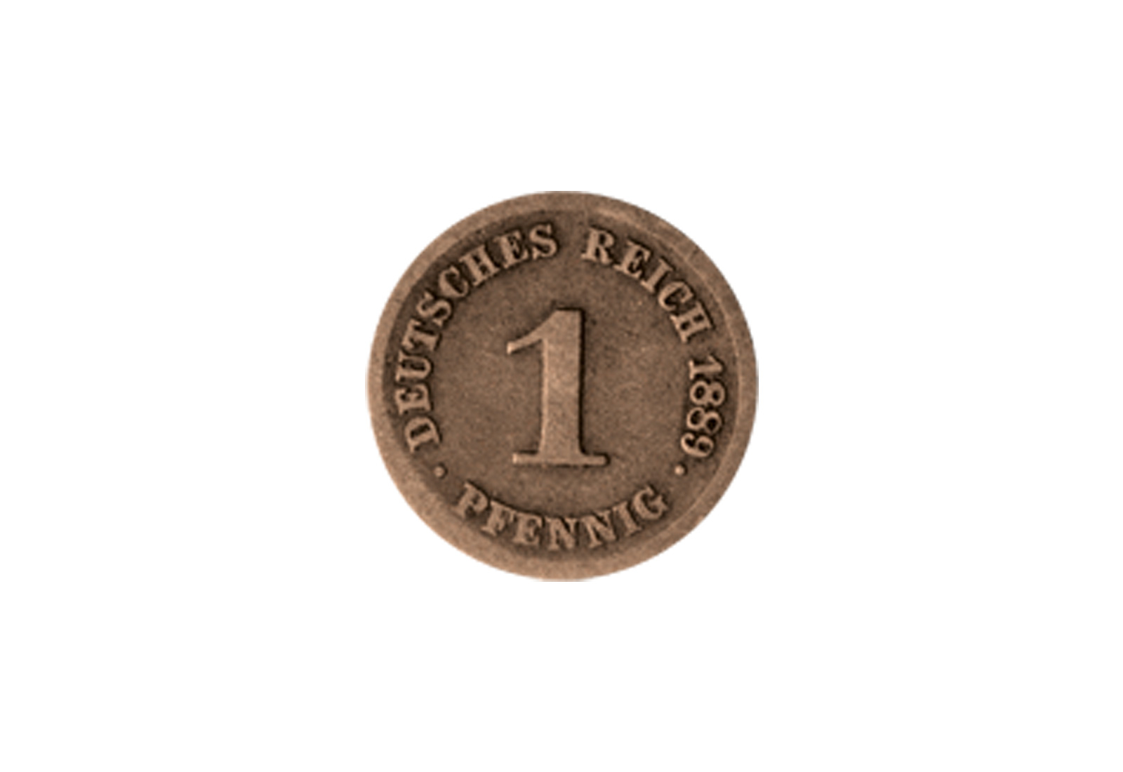 Kaiserreich 1 Pfennig 1890-1916 J. 10