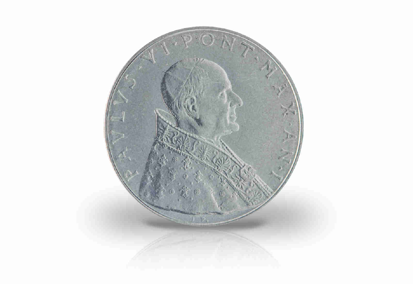 50 Lire 1963 Vatikan Papst Paul II. Hoffnung