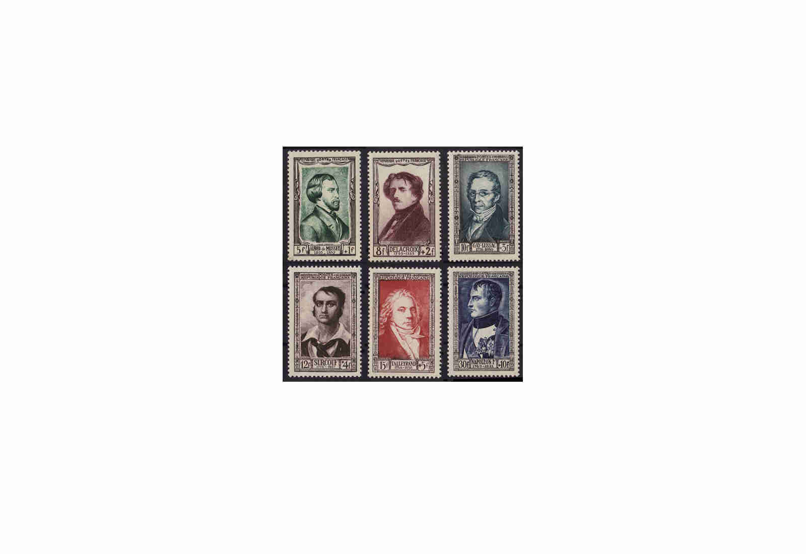 Frankreich Republik 1870 bis heute Michel Nr. 909 bis 914 postfrisch