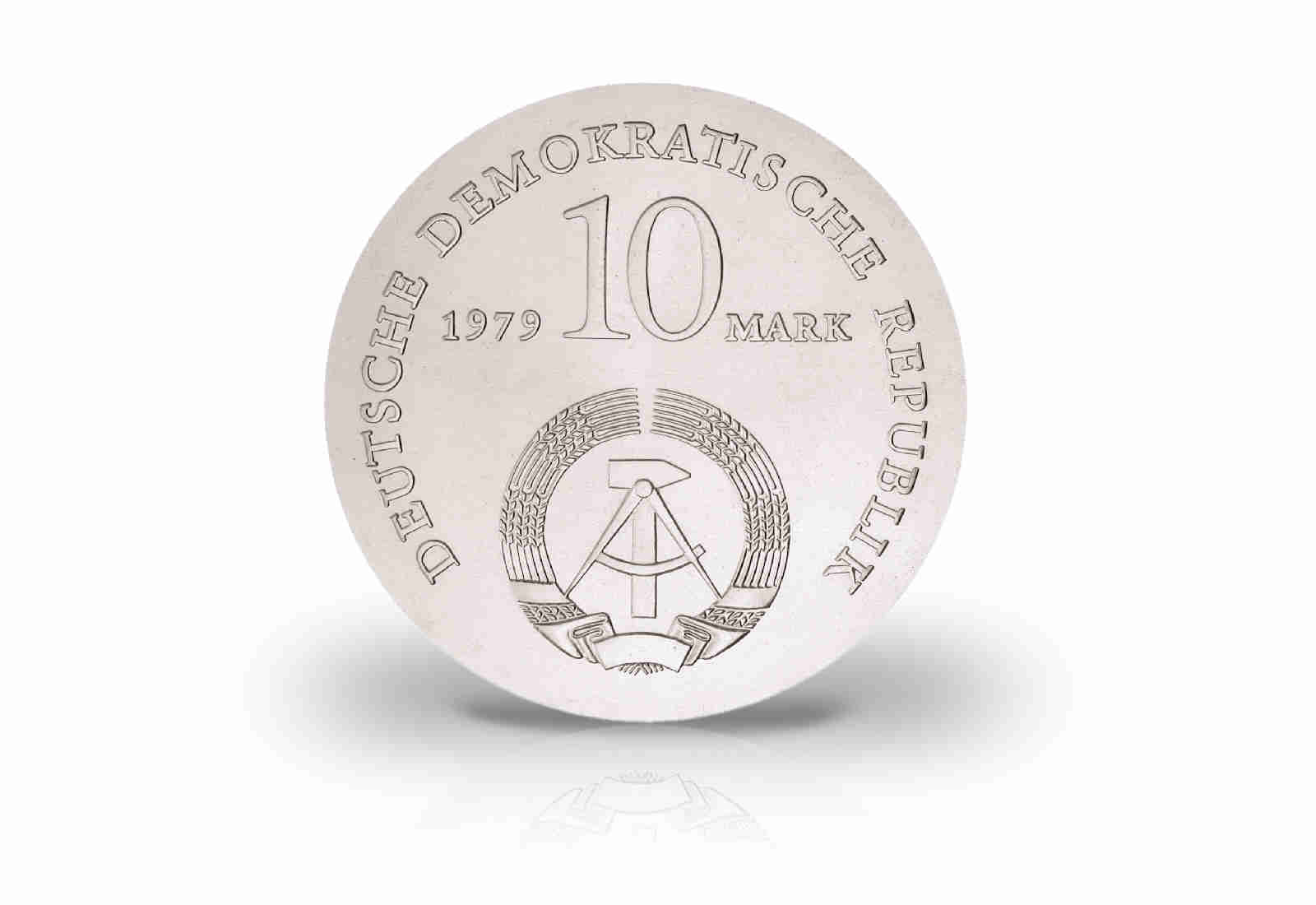 10 Mark Gedenkmünze 1979 DDR Ludwig Feuerbach Jaeger-Nr. 1574