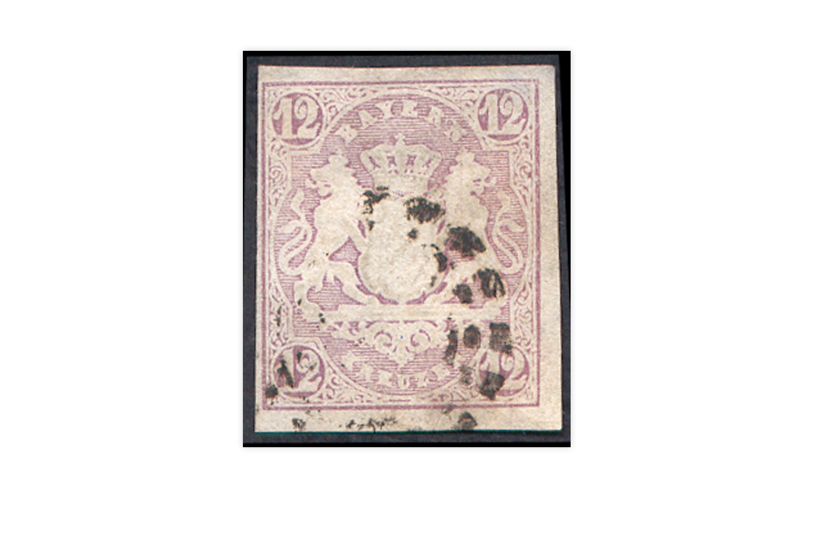 Briefmarke Altdeutschland Bayern Freimarke 1868 Michel-Nr. 18 gestempelt