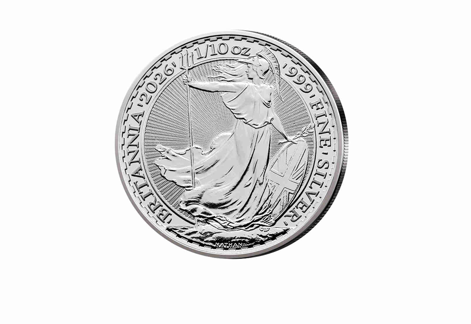 Britannia 1/10 oz Silbermünze 2026 Großbritannien