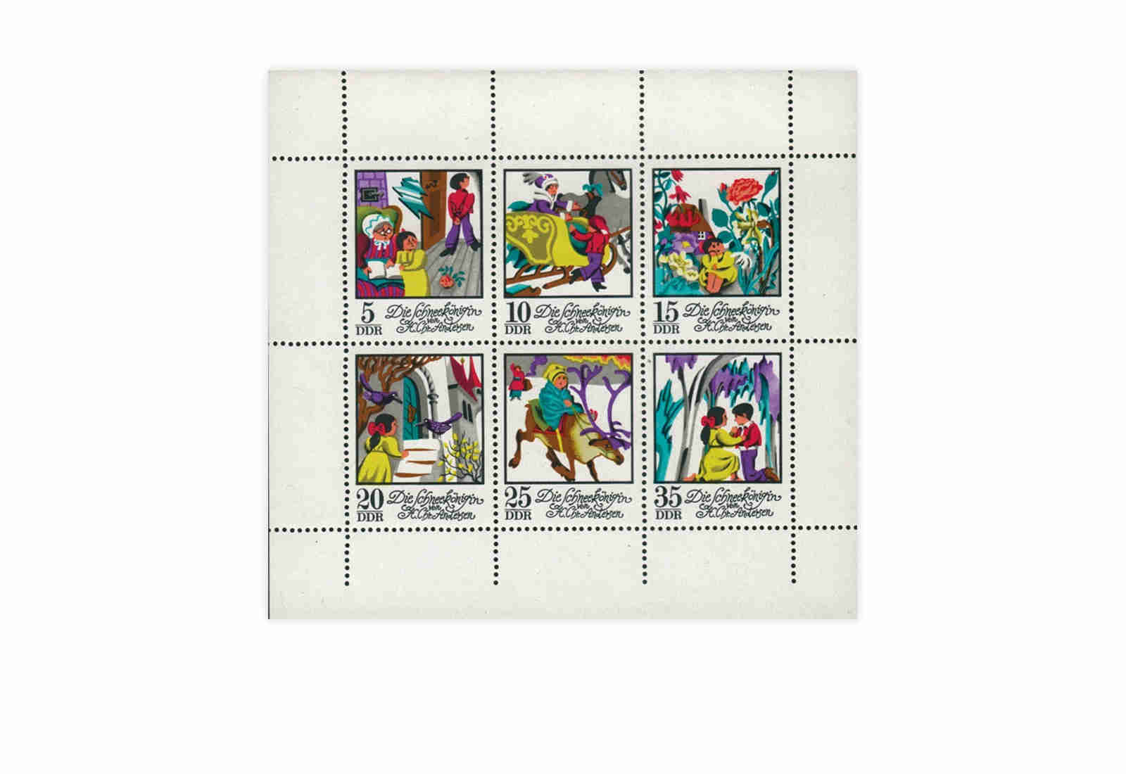 DDR Kleinbogen Mi.Nr. 1801-1806 **