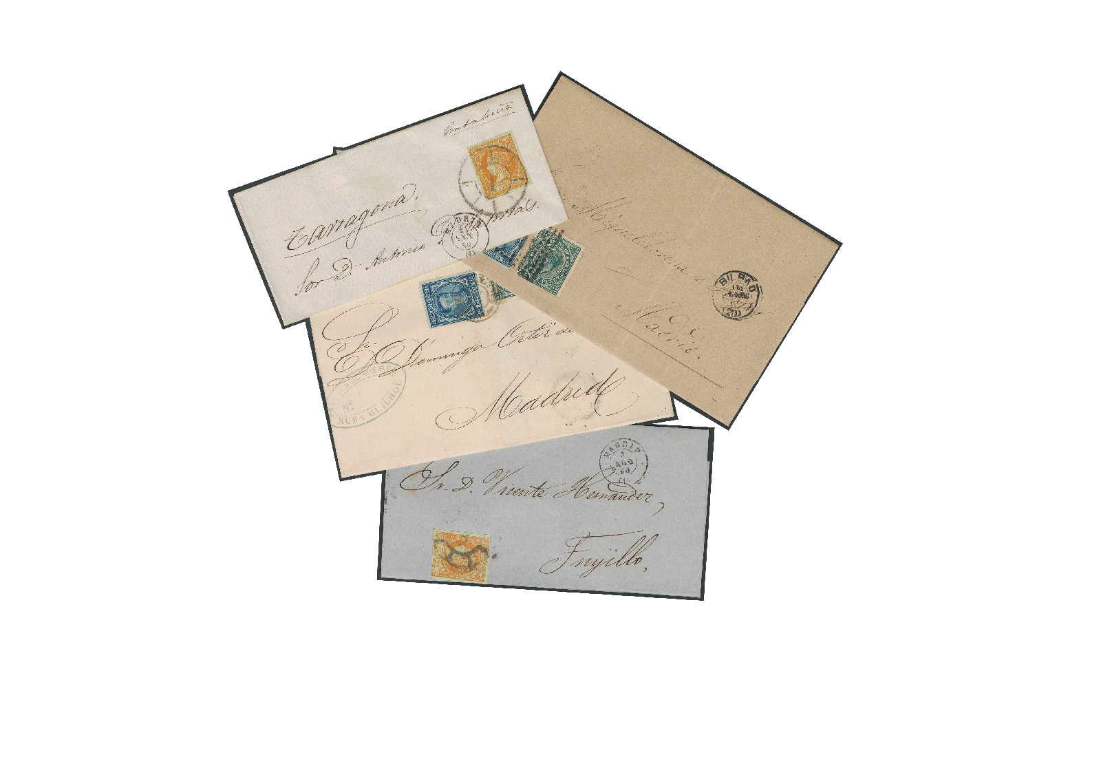 Historisches Belege-Lot "Spanien"