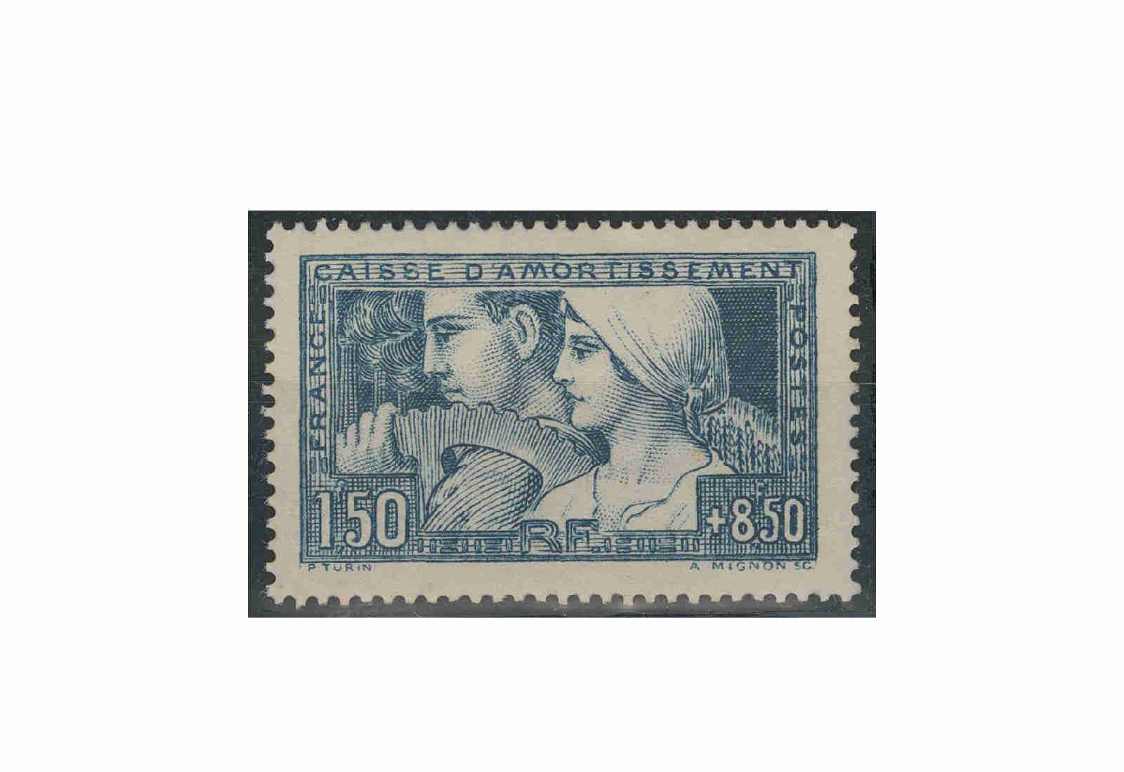 Briefmarke Frankreich Staatsschuldentilgungskasse 1928 Michel-Nr. 229 Falz