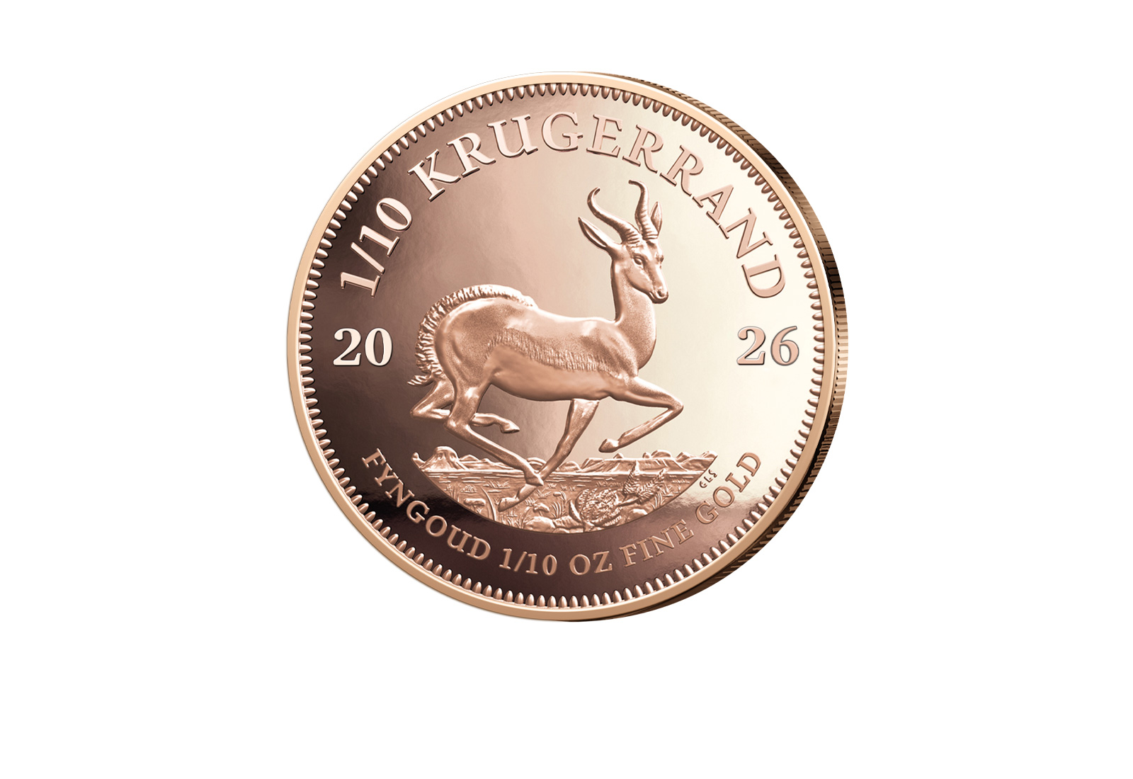 Krügerrand 1/10 oz Gold 2026 Südafrika