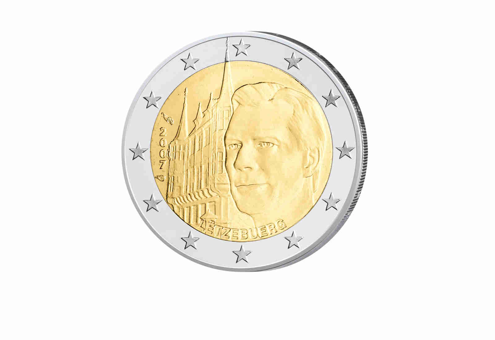 2 Euro 2007 Luxemburg Großherzoglicher Palast