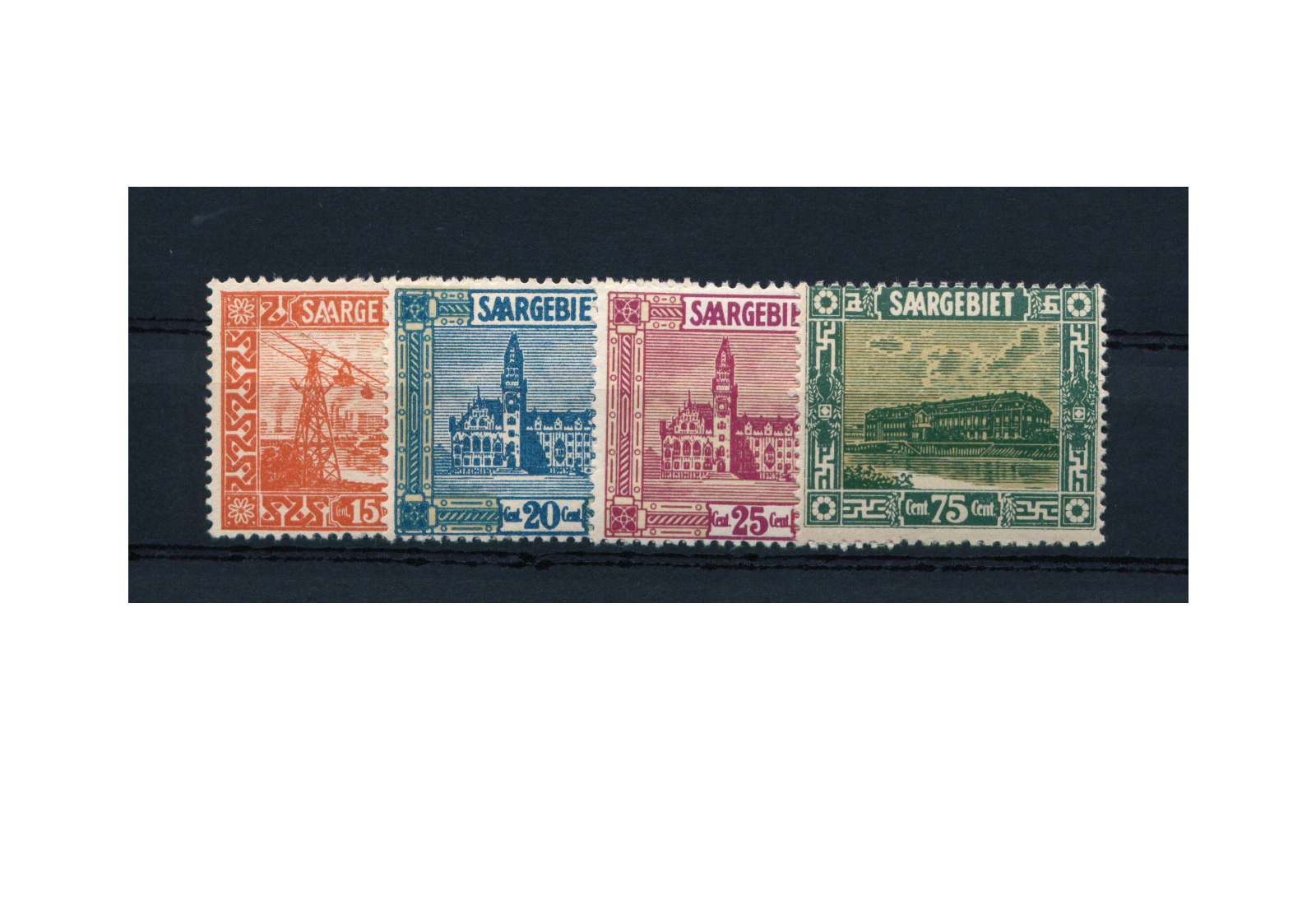 Saar MiNr.: D 12 I - 15 I gest