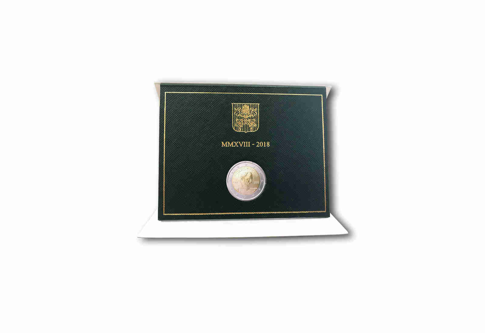 2 Euro 2018 Vatikan 50. Todesjahr von Padre Pio im Blister st