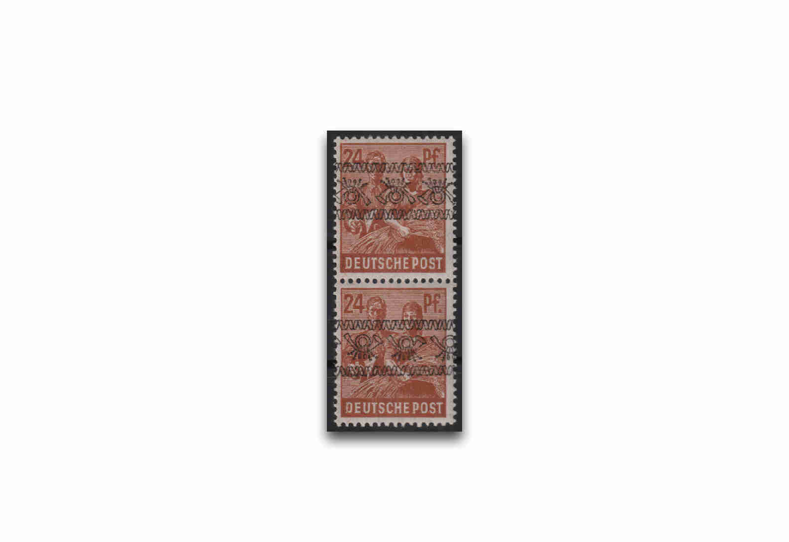 Briefmarken Bizone Michel-Nr. 44 I NK b postfrisch geprüft