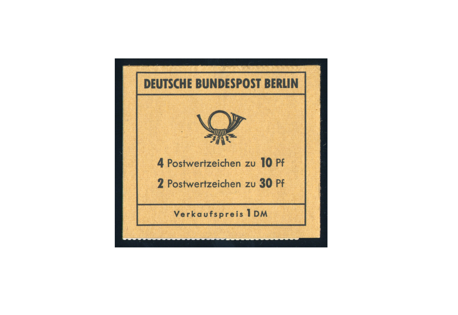 Berlin MH 6 1970 Brandenburger Tor (I) postfrisch