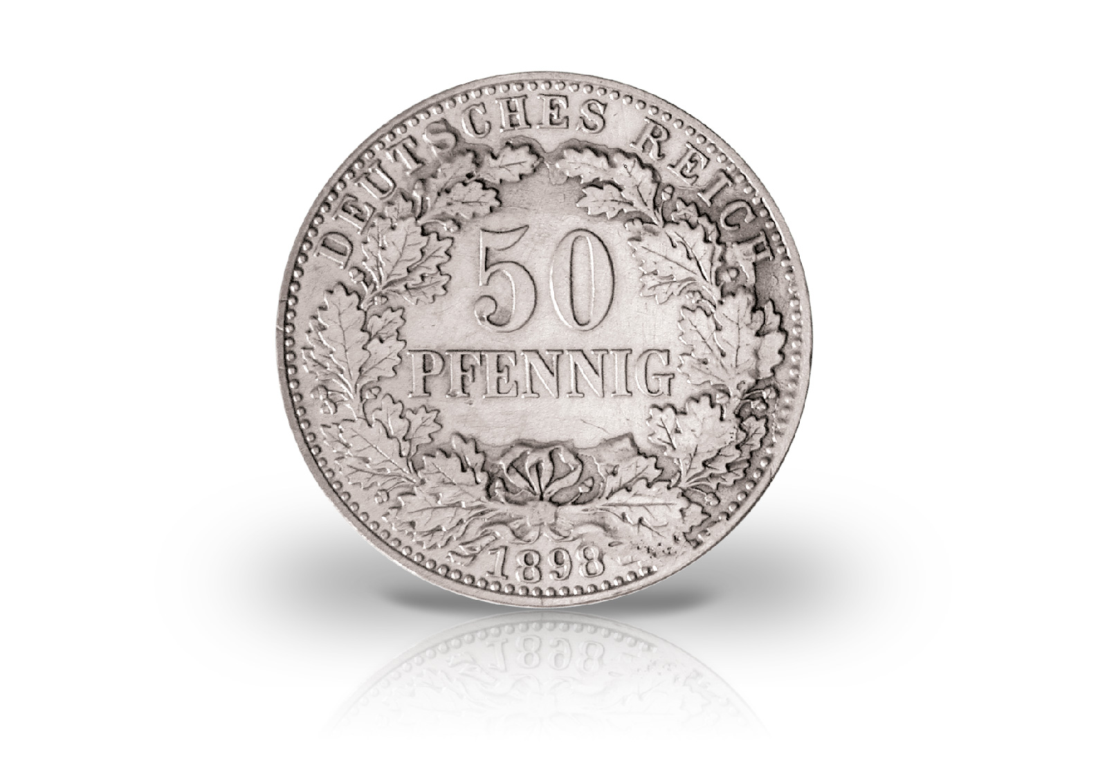 50 Pfennig 1896-1903 Deutsches Kaiserreich Jaeger-Nr. 15