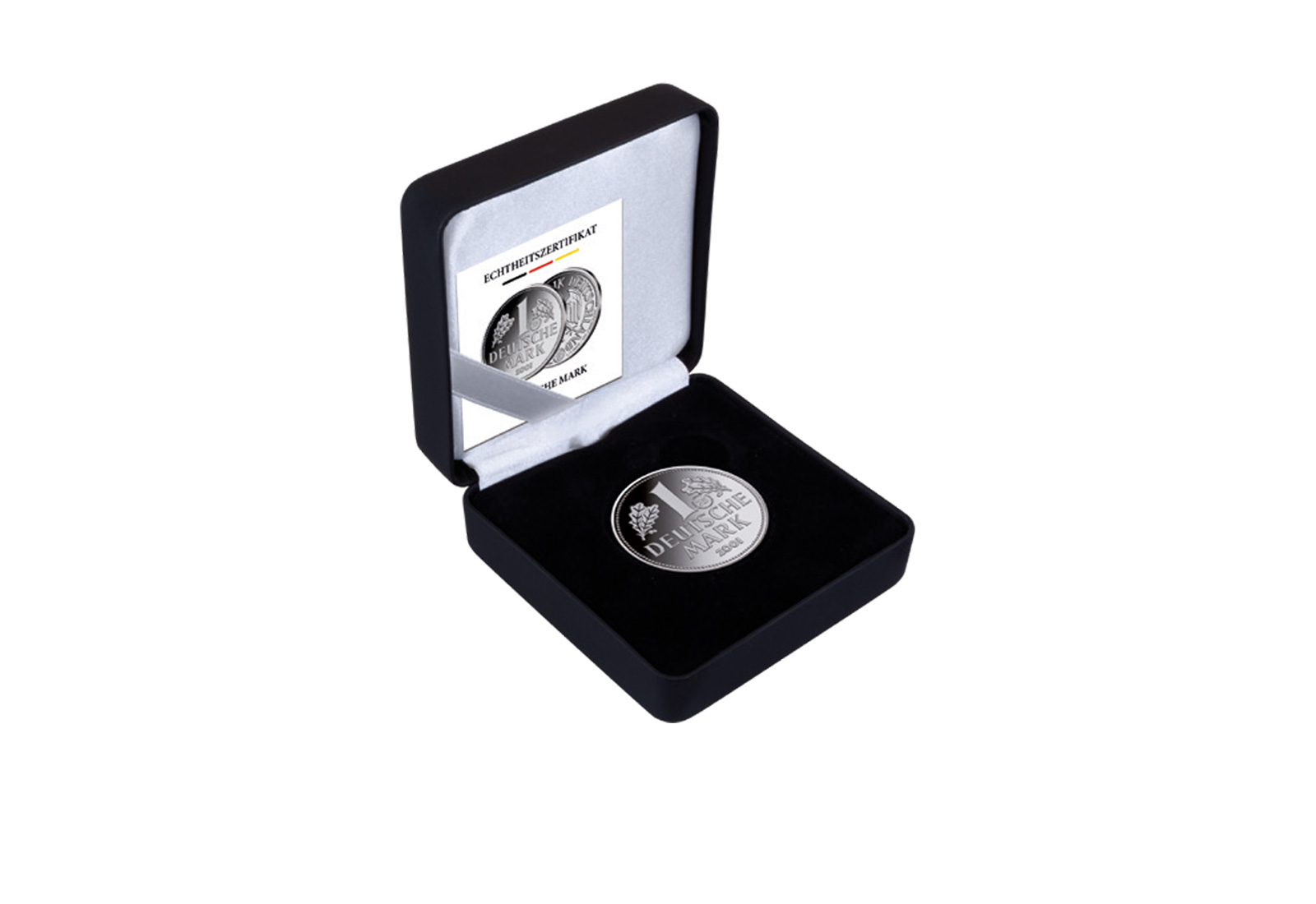 Platinausgabe 1 DM 2001 mit Privy 25 Jahre Abschied DM 1/2 oz Platin