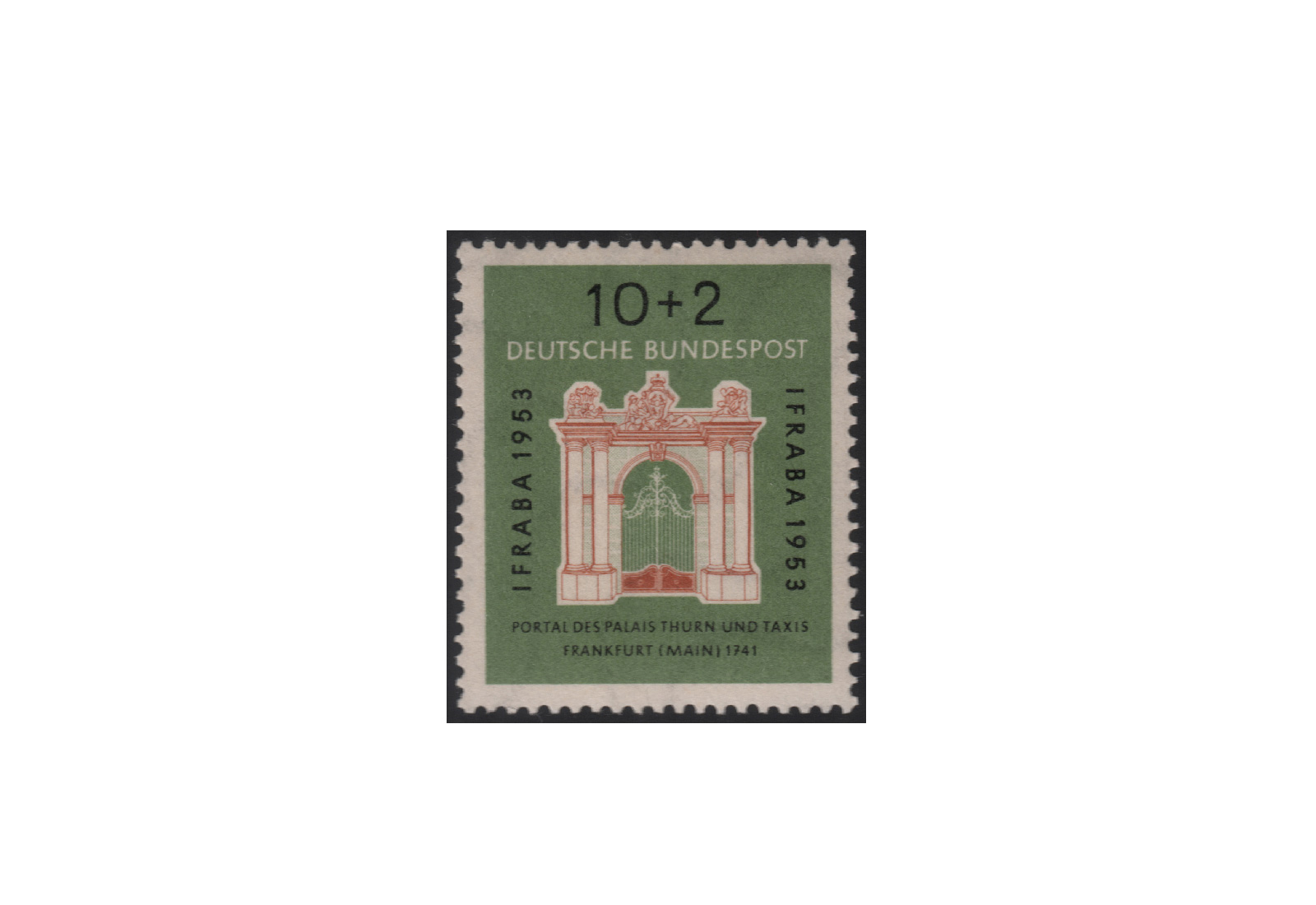 Briefmarke BRD IFRABA 1953 Michel-Nr. 171 postfrisch