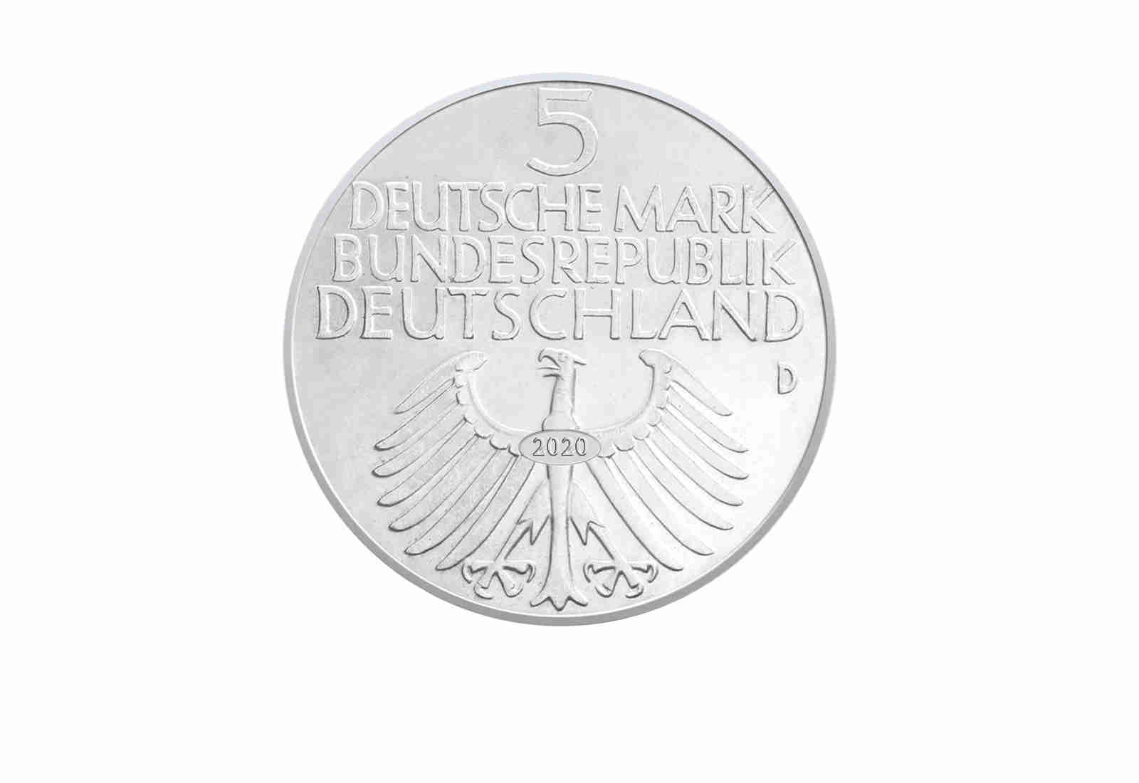 100 Jahre Germanisches Museum Neuprägung mit Silberauflage