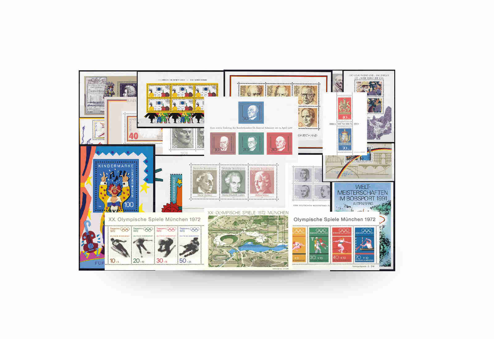 Blocks BRD 1959-2000 Block 2-53 postfrisch