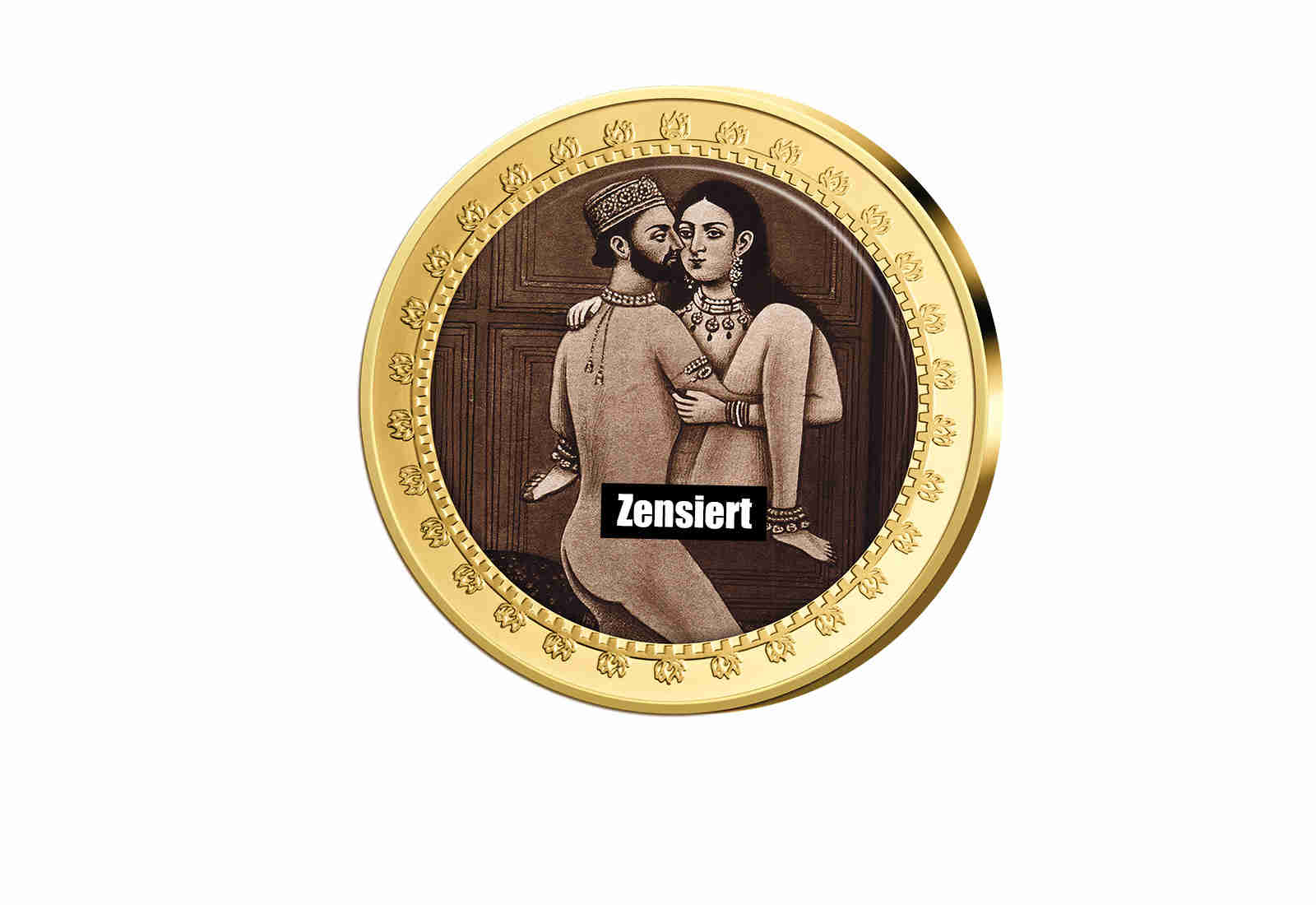 Kamasutra Farbapplikation Die neunte Position