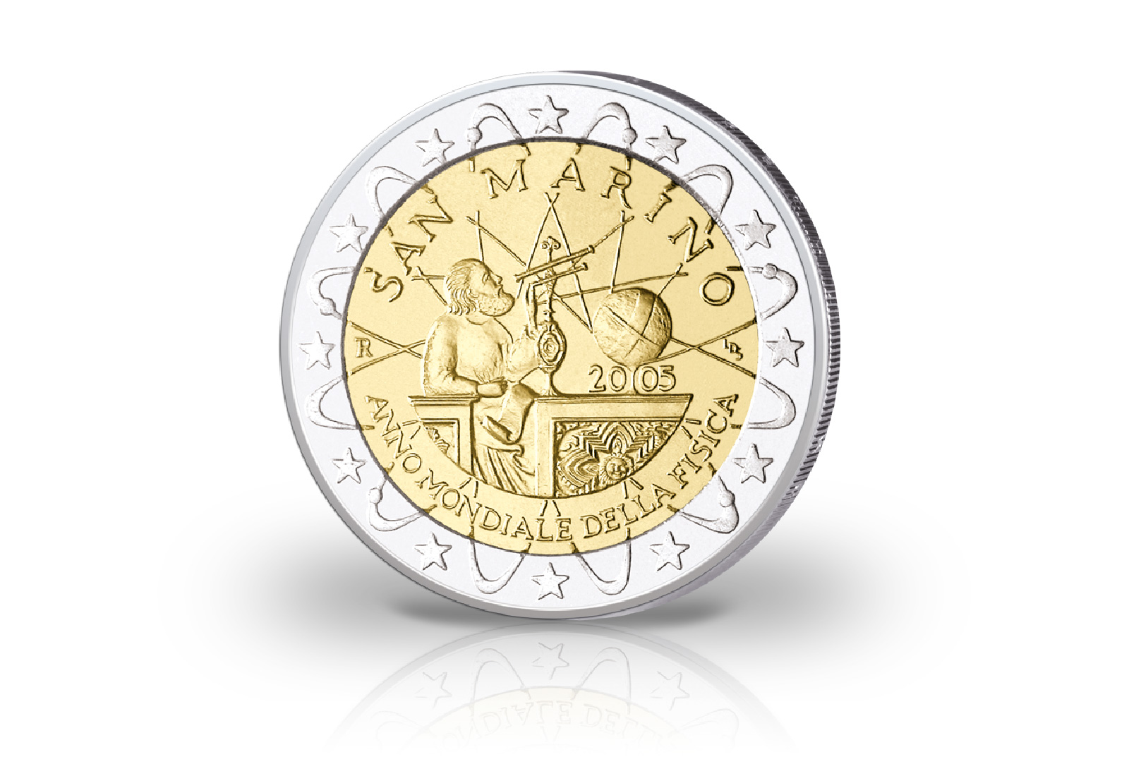 2 Euro 2005 San Marino Galileo Galilei