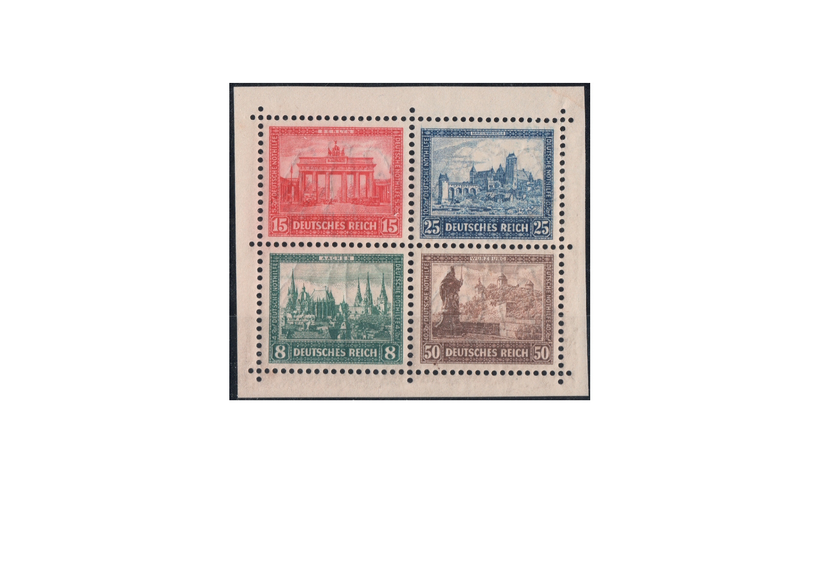 Deutsches Reich 1930 Mi.Nr. 446/449 postfrisch