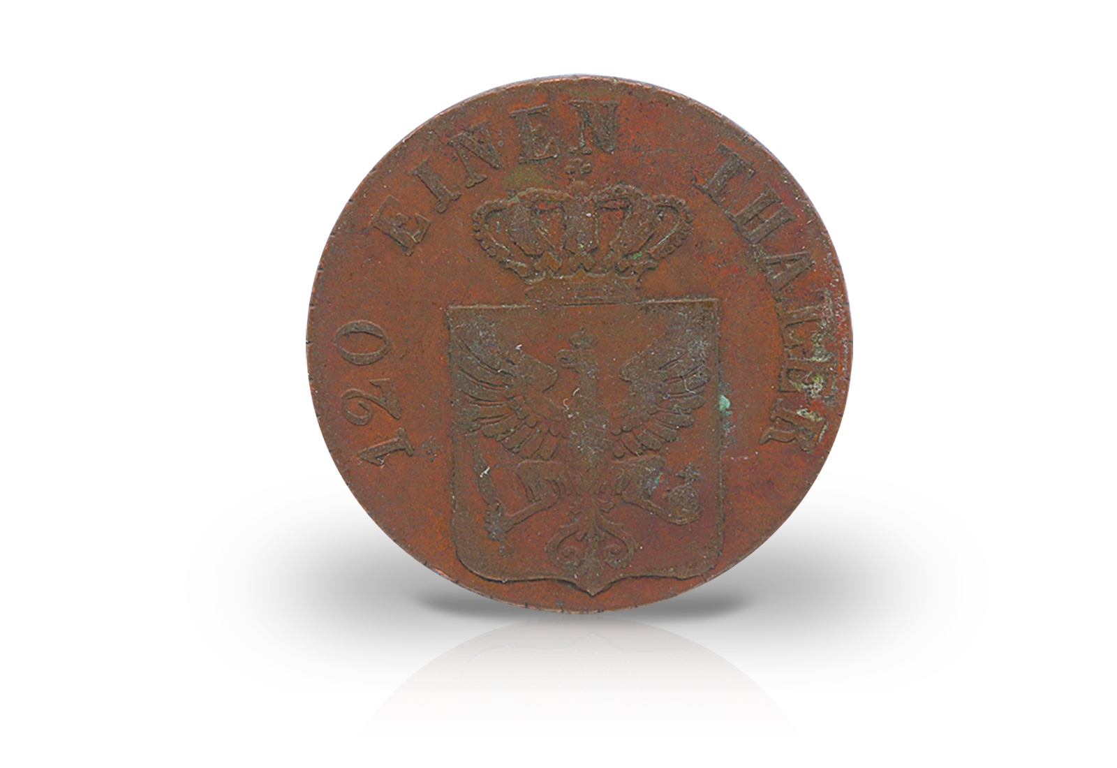 3 Pfennig 1821-1839 Preußen Wappenschild AKS 34