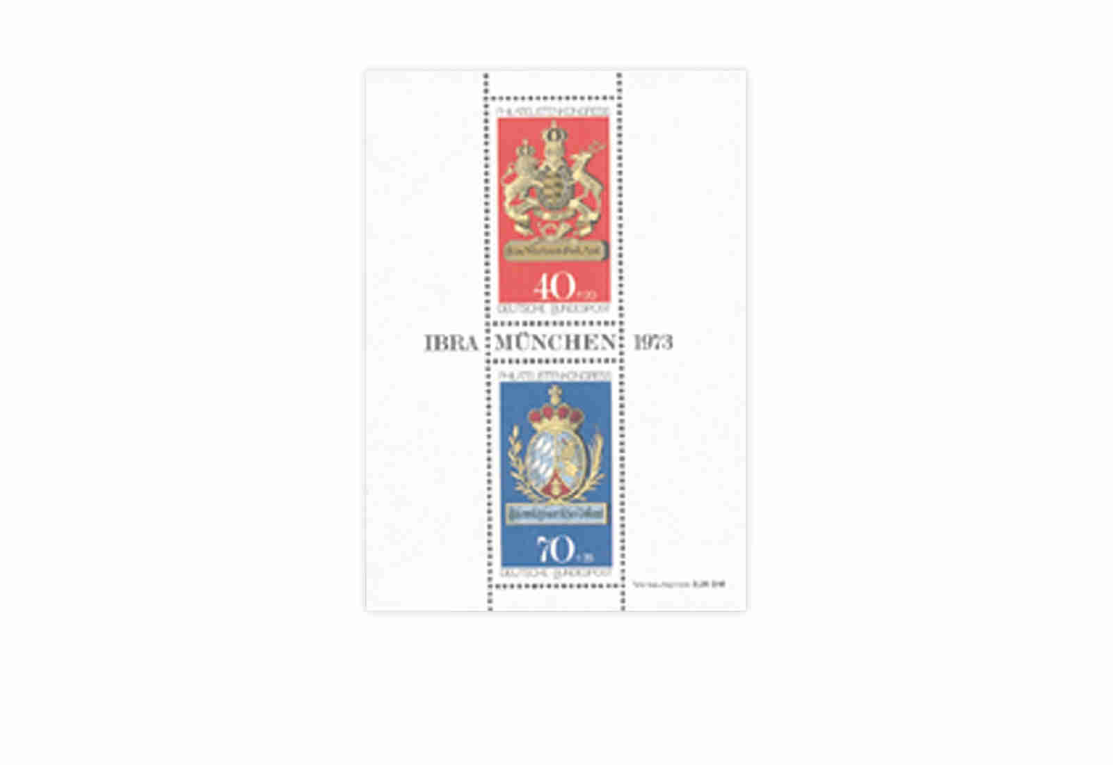 Briefmarken BRD Block 9 1973 postfrisch