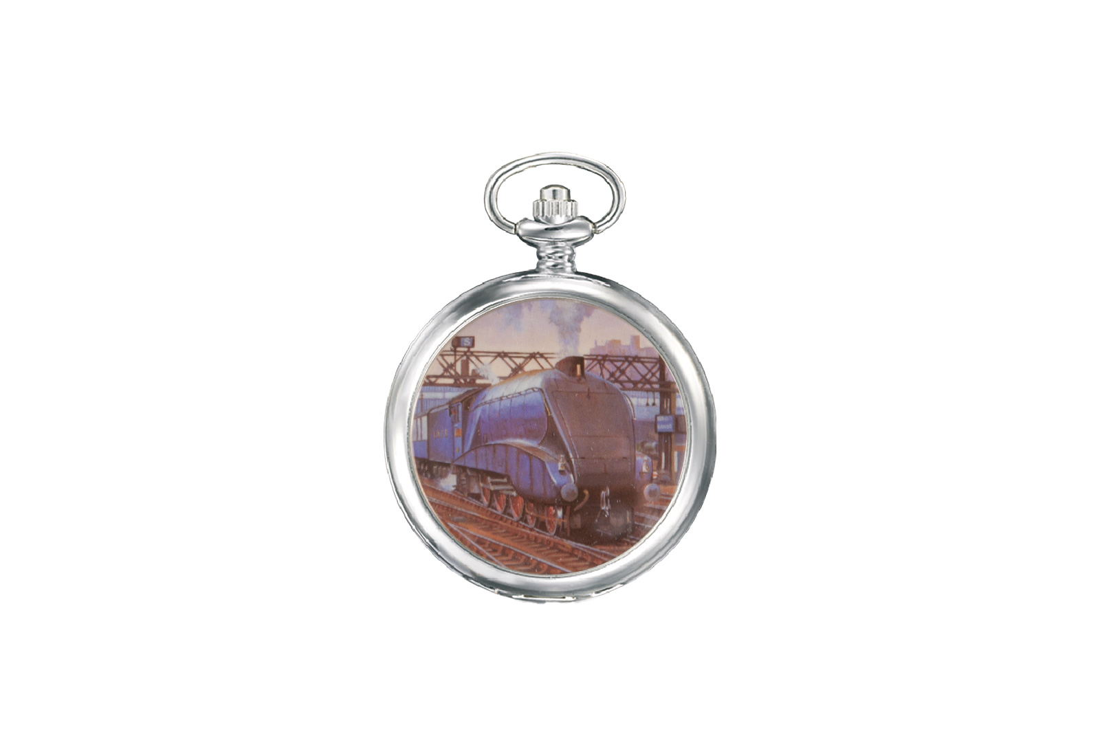 Herren Taschenuhr Blue Train Glory of Steam