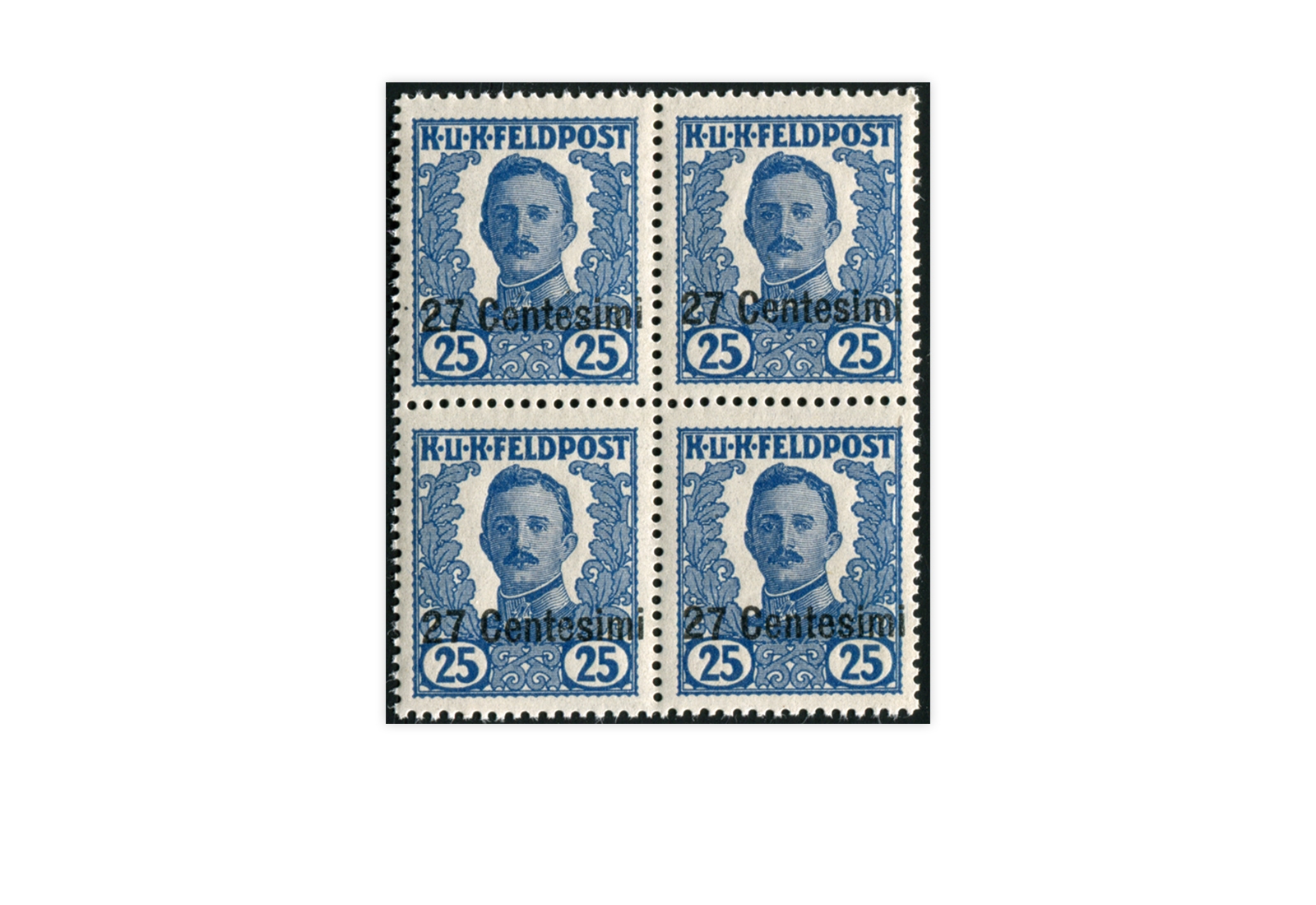 Österreichische-ungarische Feldpost Ausgabe für Italien Michel Nr. VII postfrisch VB