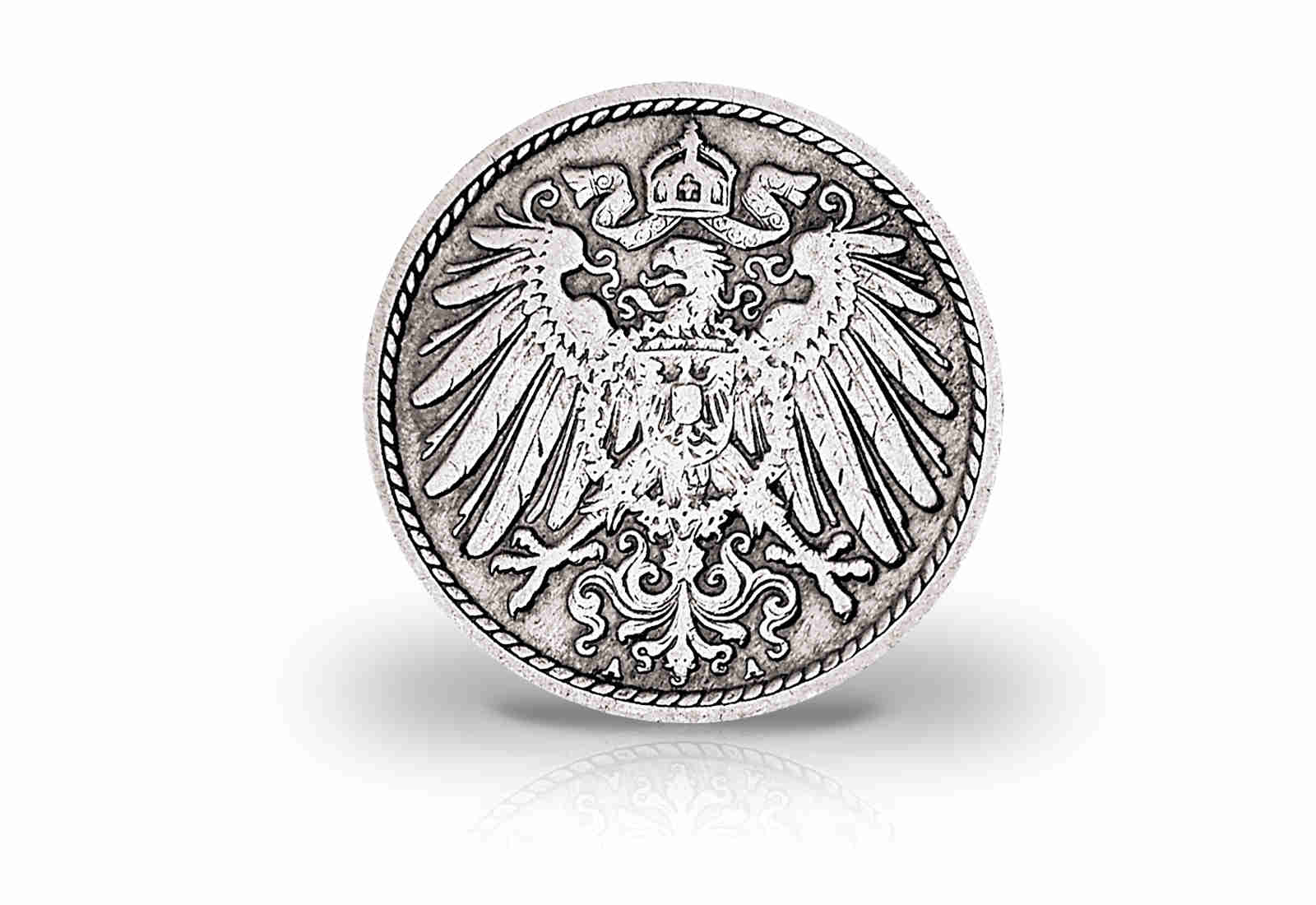 5 Pfennig 1890-1915 Deutsches Kaiserreich Jaeger-Nr. 12