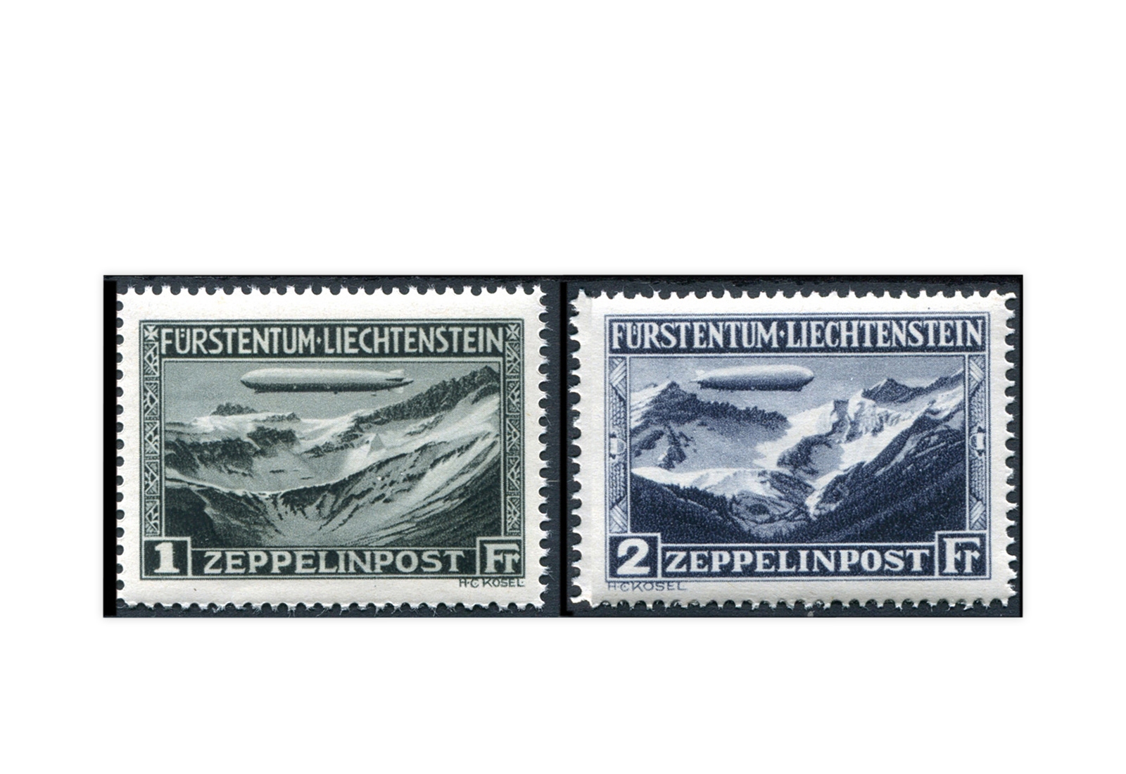 Liechtenstein Mi.Nr. 114/115 gest.