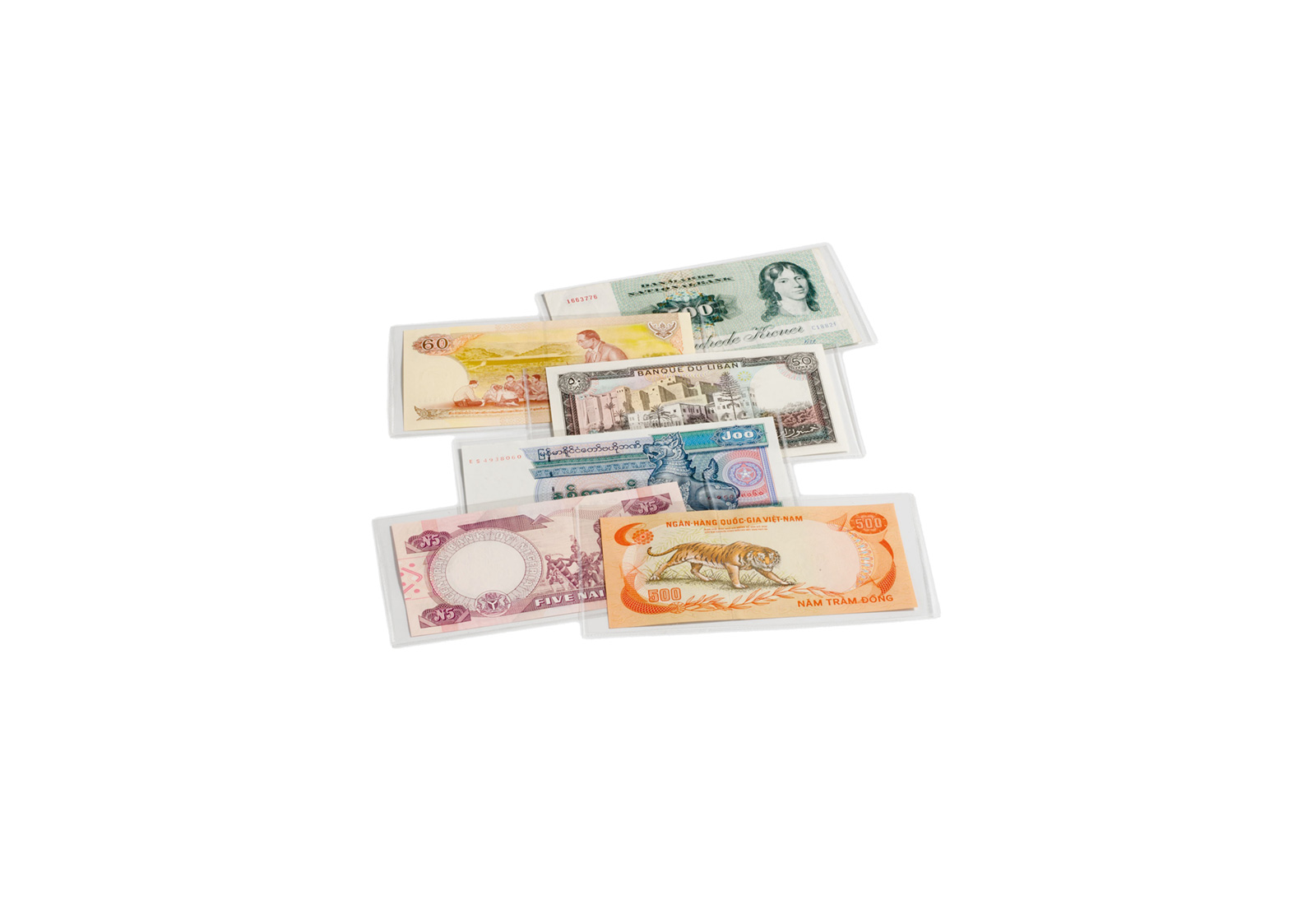 Schutzhüllen für Banknoten