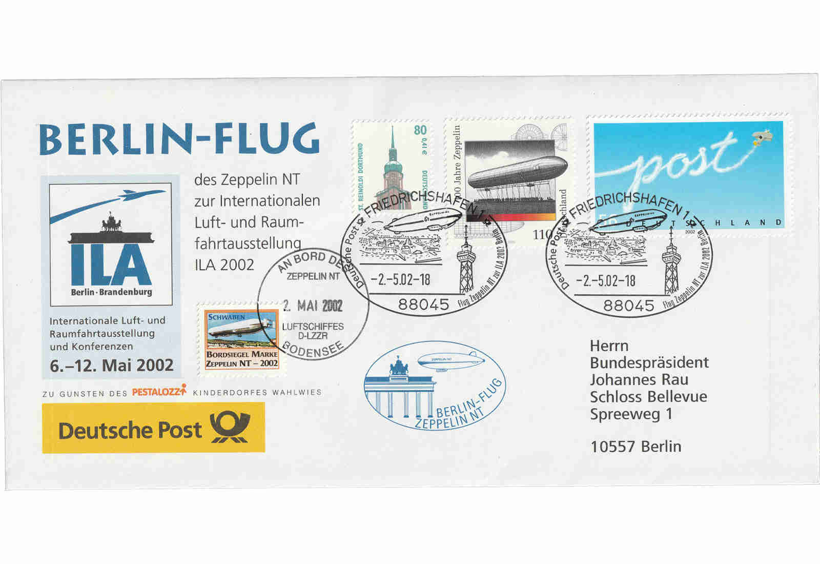 Zeppelin Beleg 2002