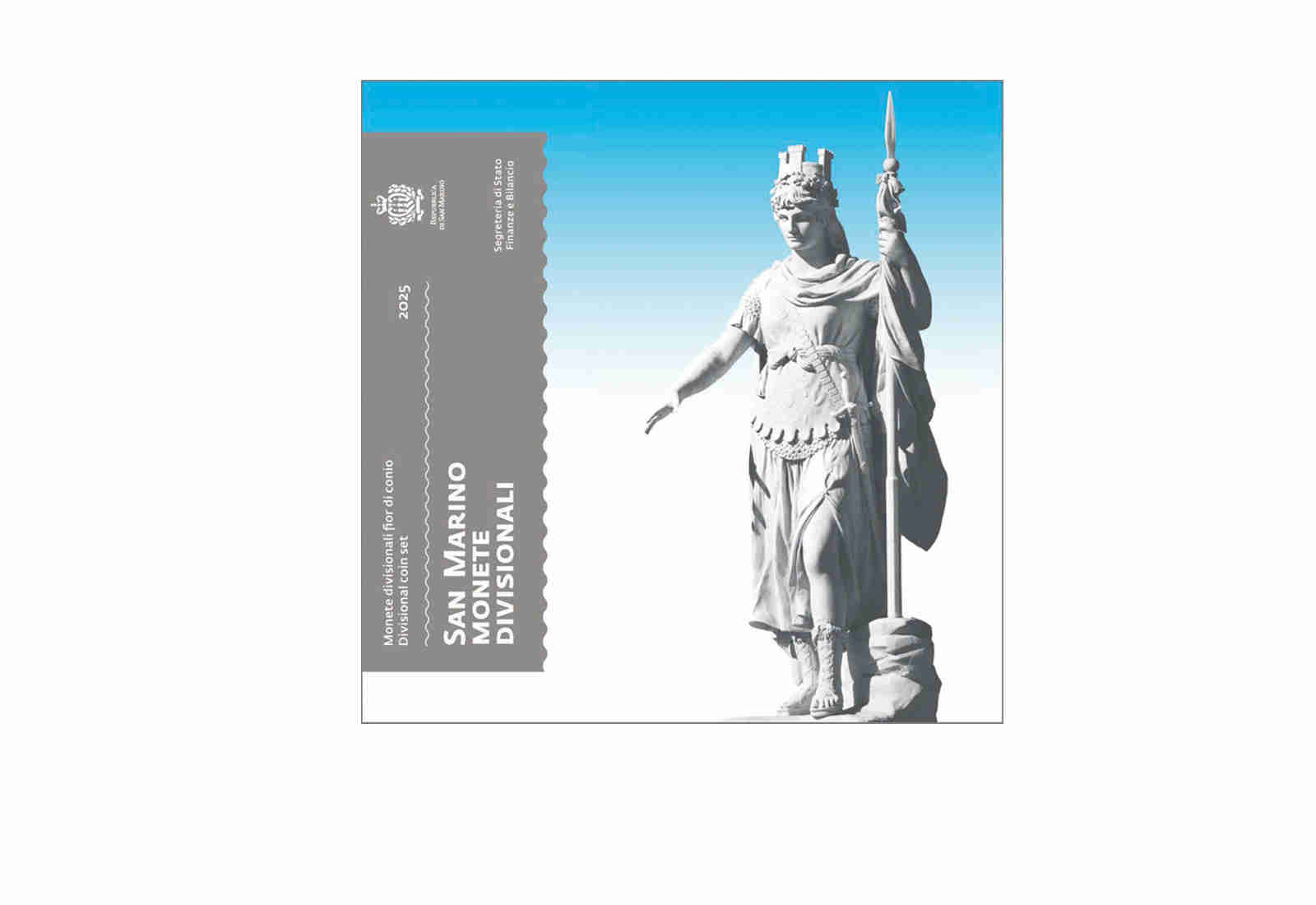 Kursmünzensatz 2025 San Marino st