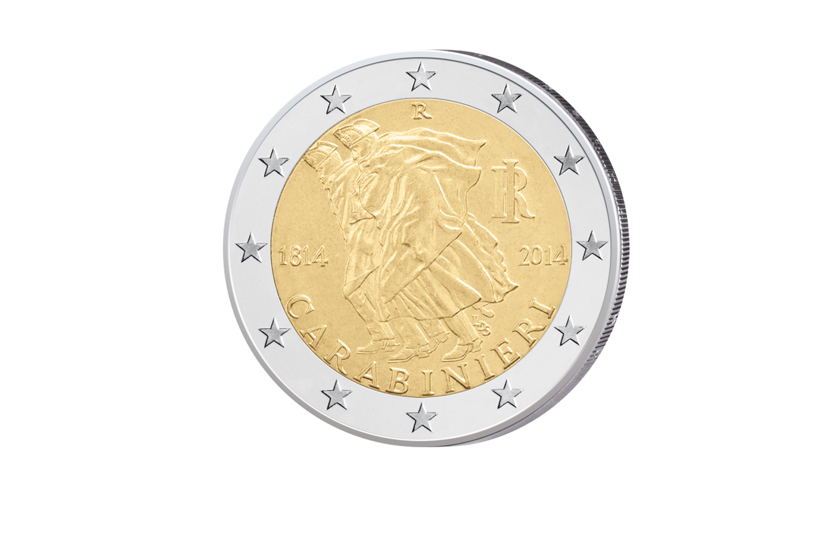 2 Euro 2014 Italien 200. Jahrestag der Carabinieri bfr.