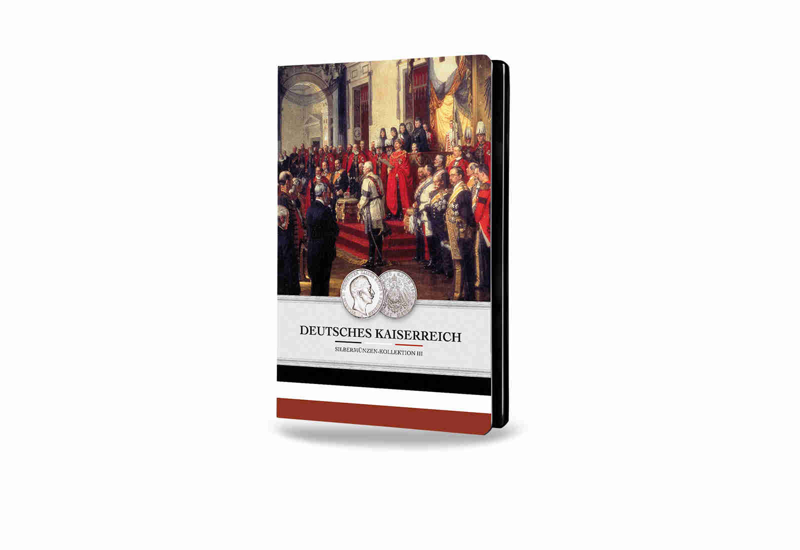 Album "Deutsches Kaiserreich" für 3 Mark und 5 Mark (Kollektion 3)