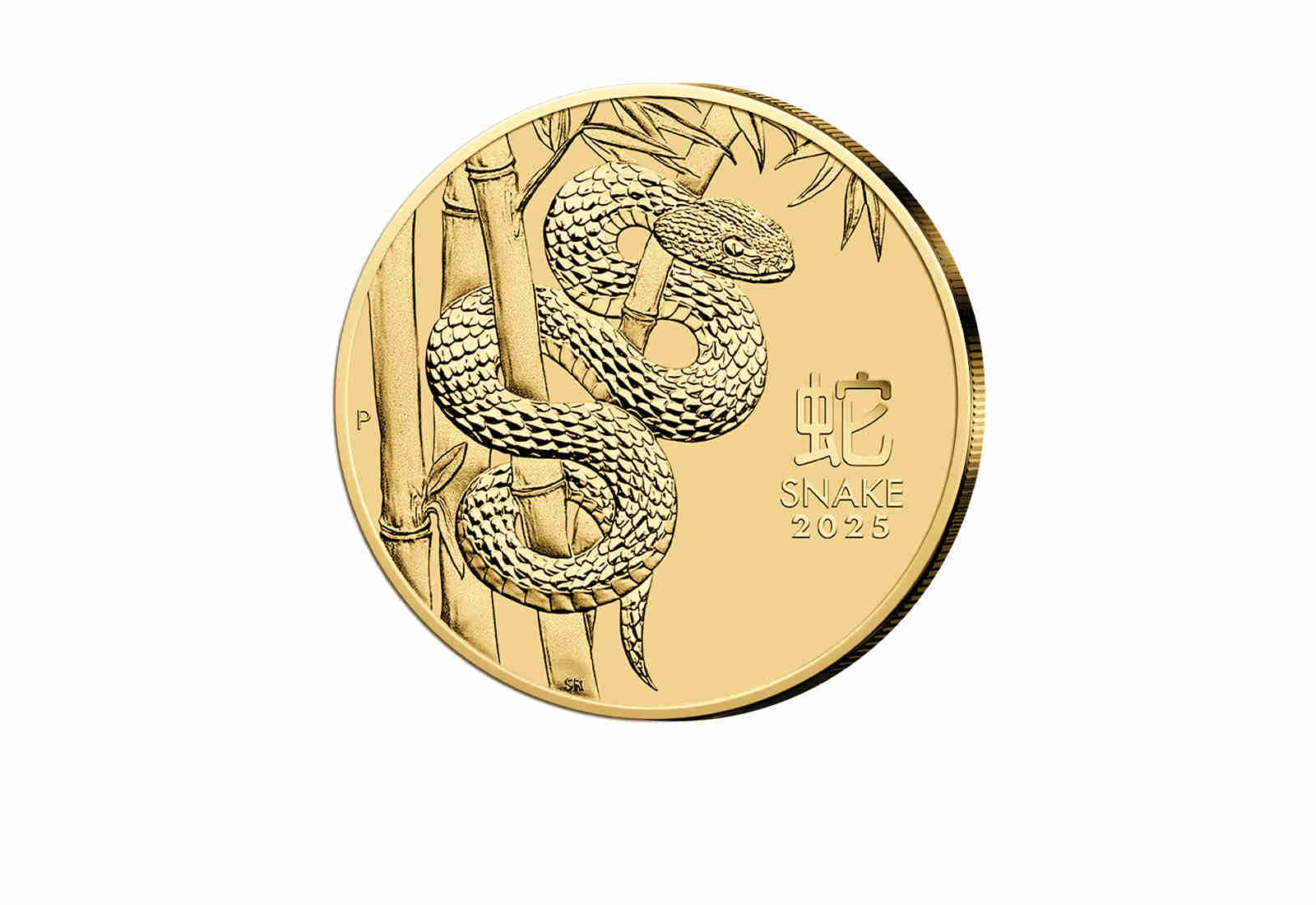 Lunar Serie 1/10 oz Gold 2025 Australien Jahr der Schlange st
