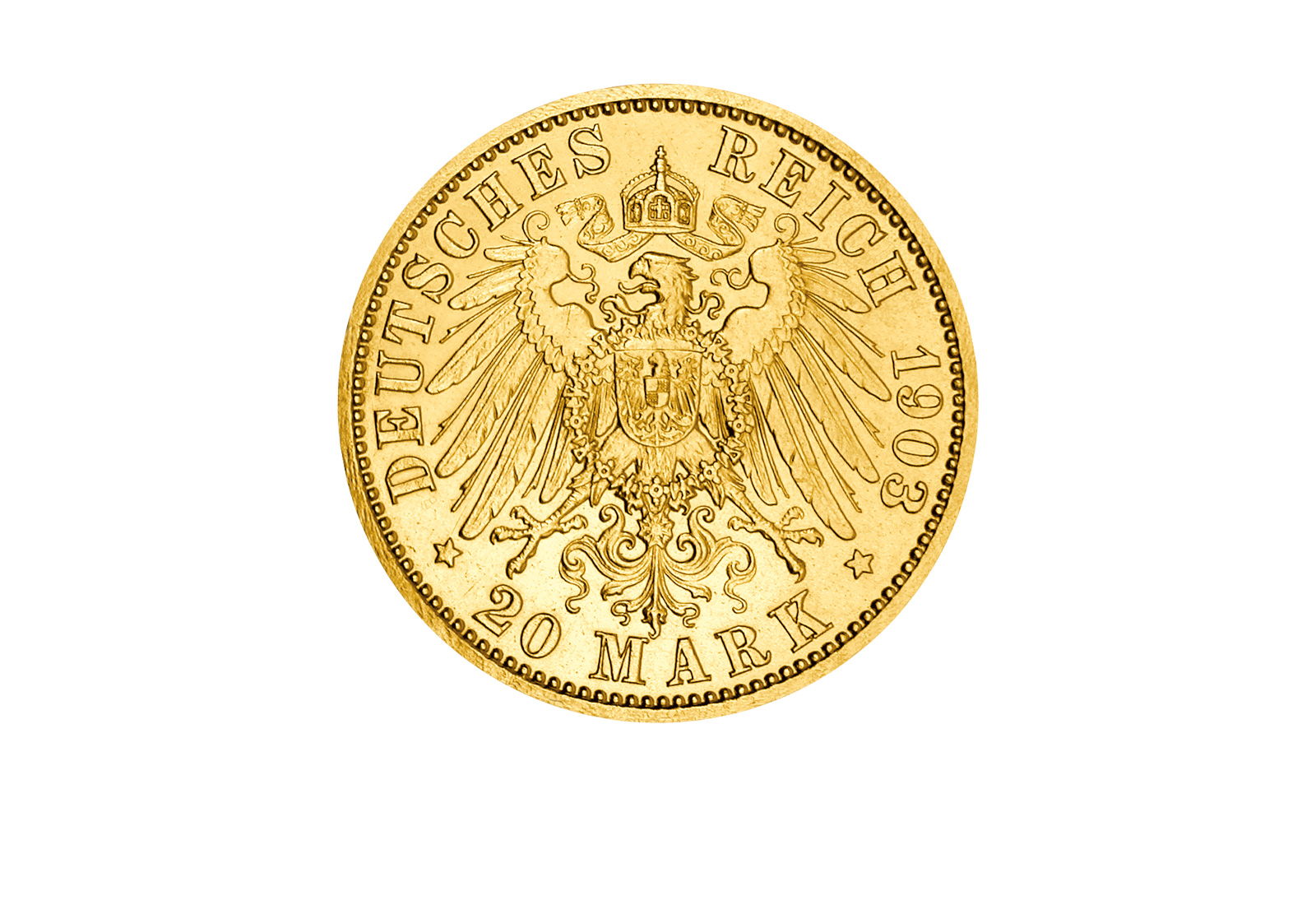 20 Mark 1895-1913 Kaiserreich Otto von Bayern Jaeger-Nr. 200