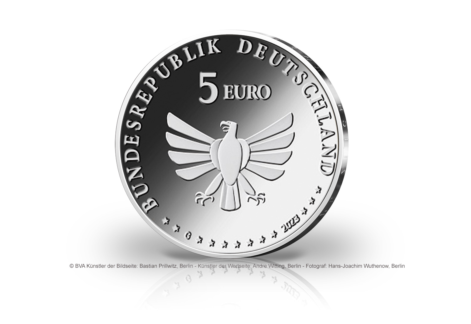 5 Euro 2023 Deutschland Schwalbenschwanz st Prägestätte G
